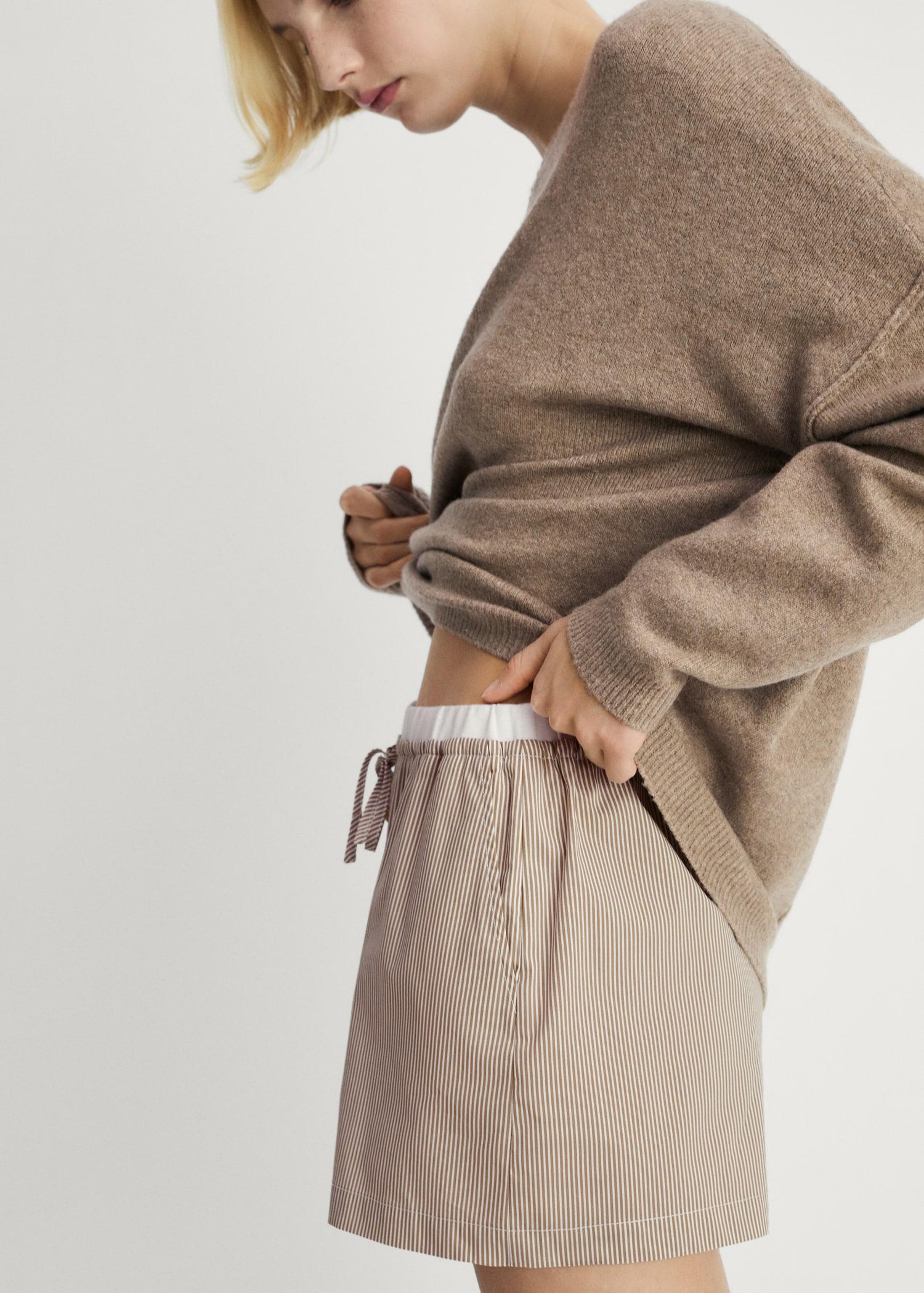 Oversize knit sweater - Women | MANGO USA Product Image