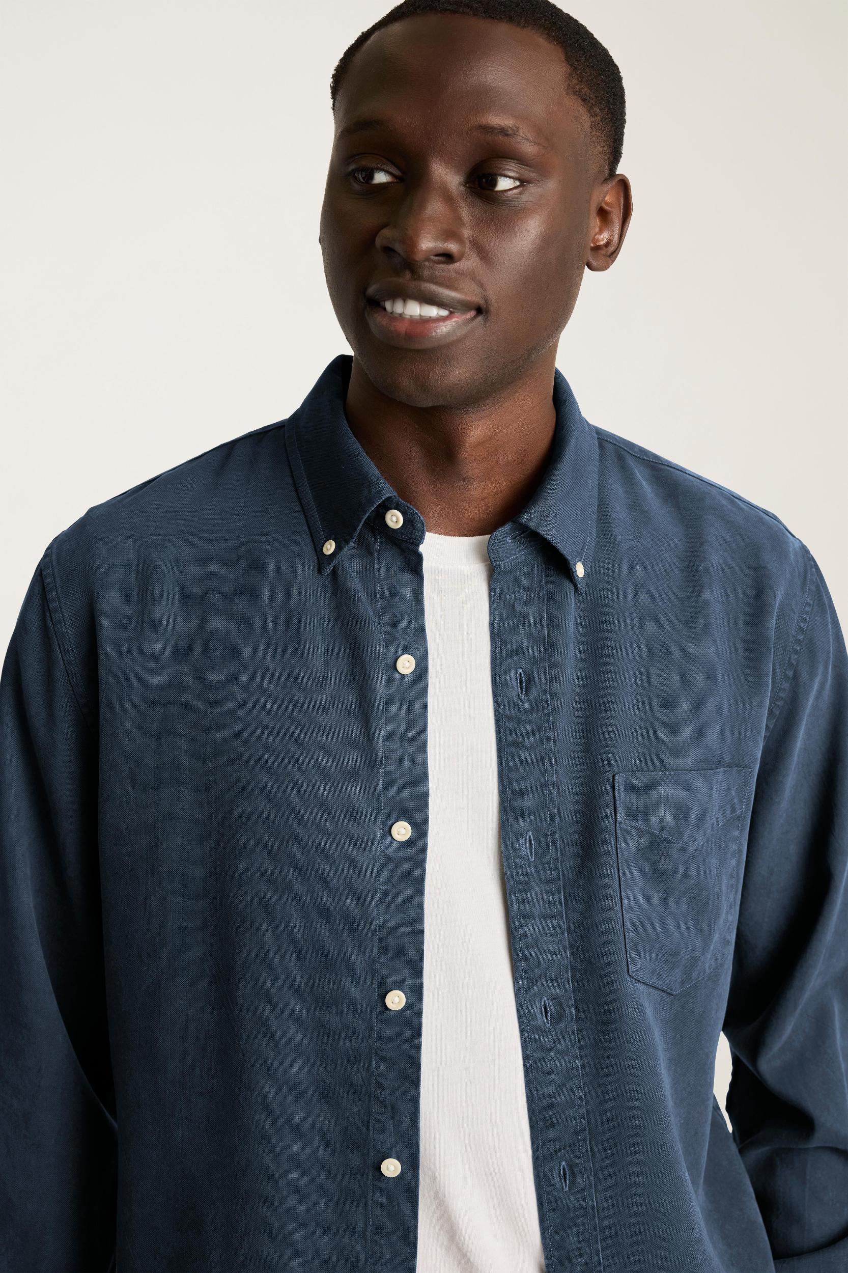 Garment Dyed Tencel Shirt Product Image