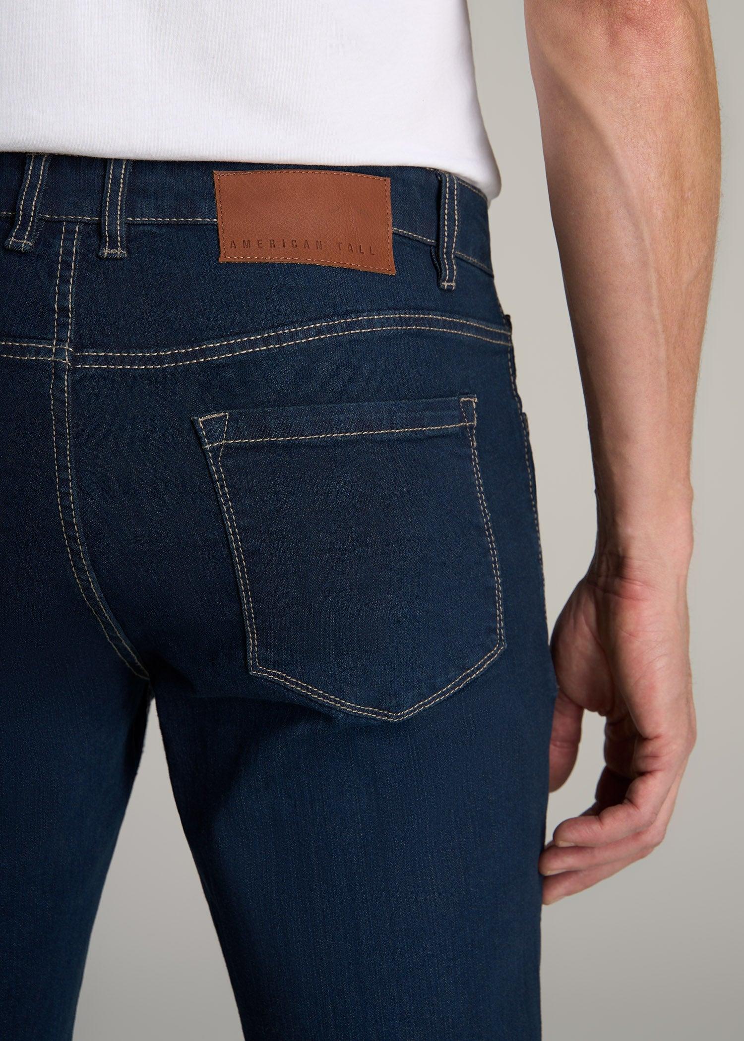 Carman TAPERED Jeans for Tall Men in Blue Steel Male Product Image