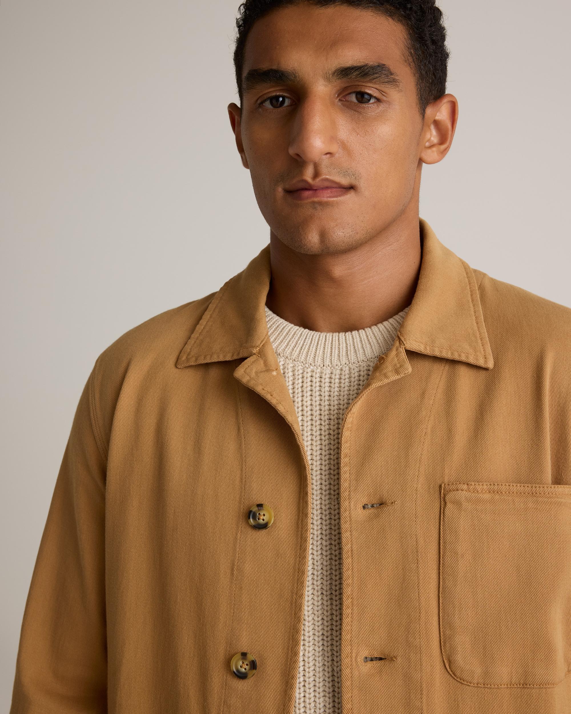 Quince | Men's Organic Comfort Stretch Chore Jacket Spandex, Organic Cotton Product Image