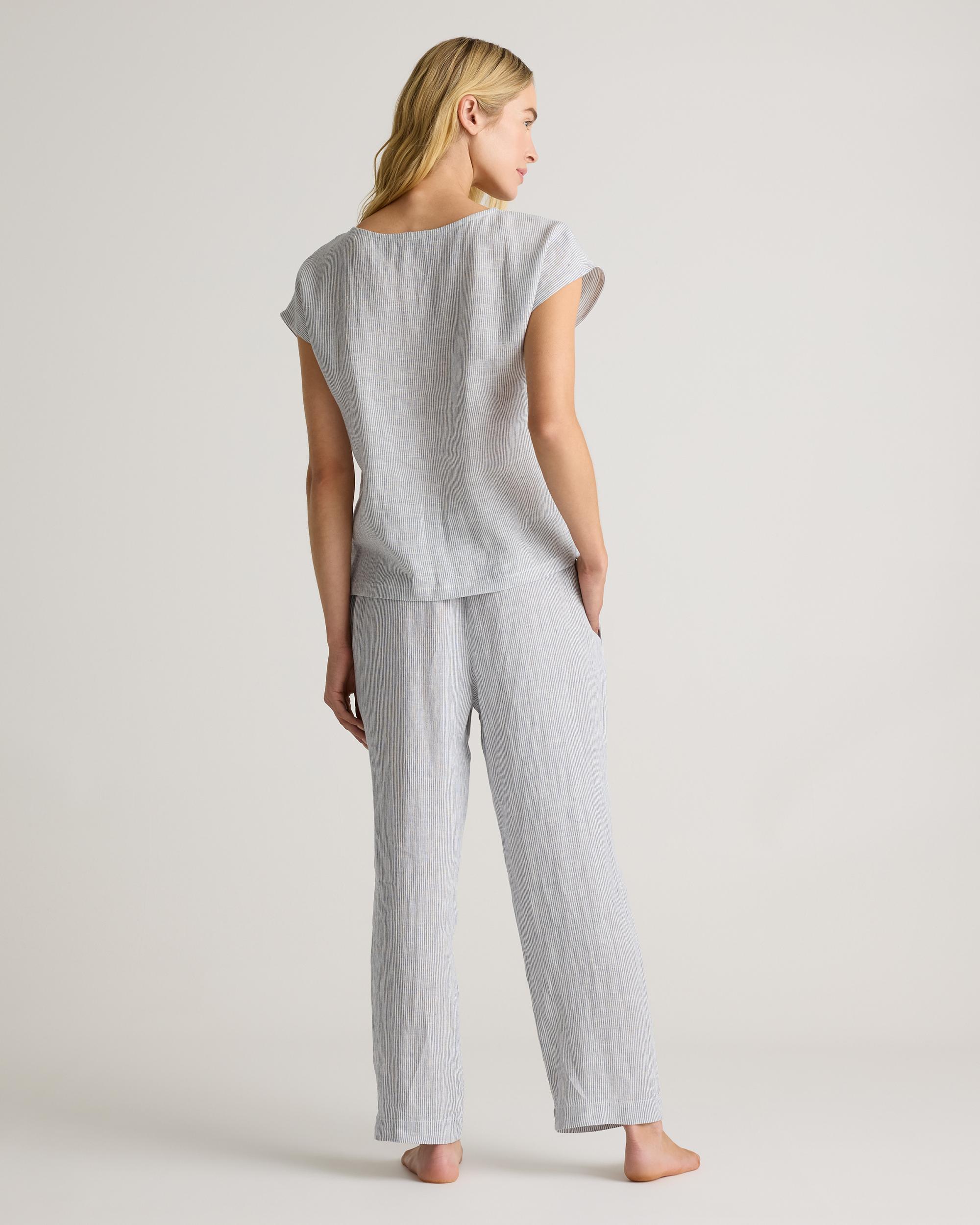 Quince | Women's 100% European Linen Pajama Set Product Image