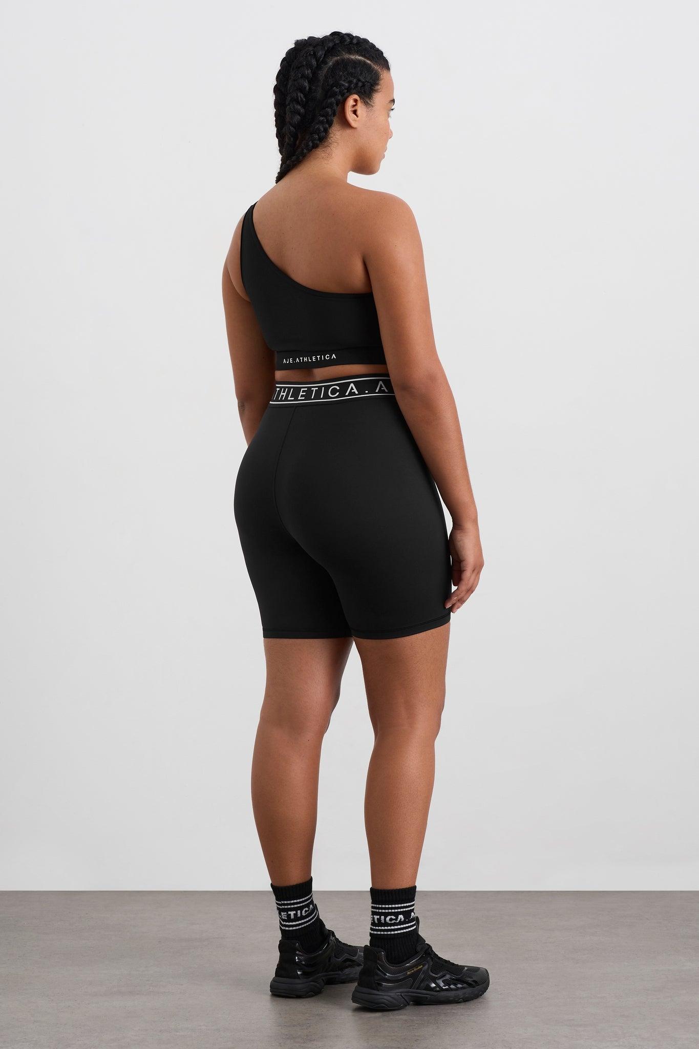 Asymmetric Ribbed Crop Top 386 Product Image