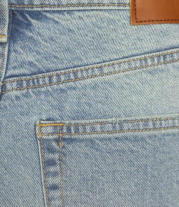 Lucky Brand Stretch Denim Mid Rise Shorts Product Image