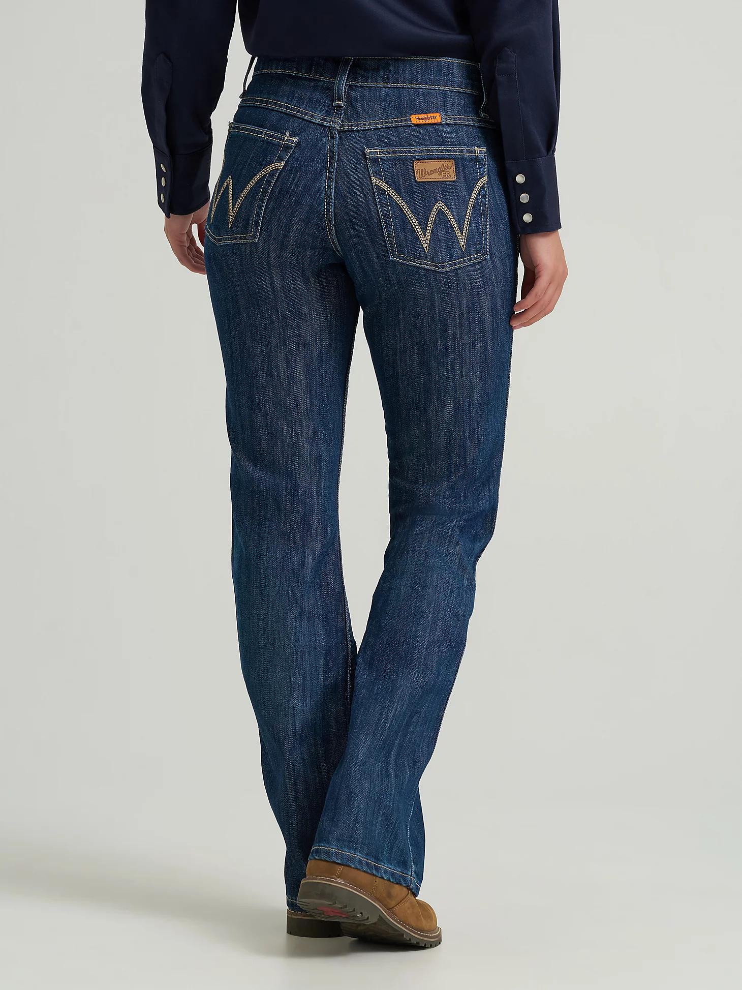 Women's Wrangler® FR Flame-Resistant Bootcut Jean | Women's JEANS | Wrangler® Product Image