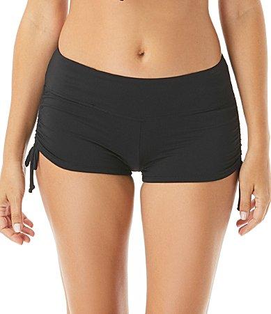 Beach House Solid Blake Adjustable Side Tie Swim Short Bottom Product Image