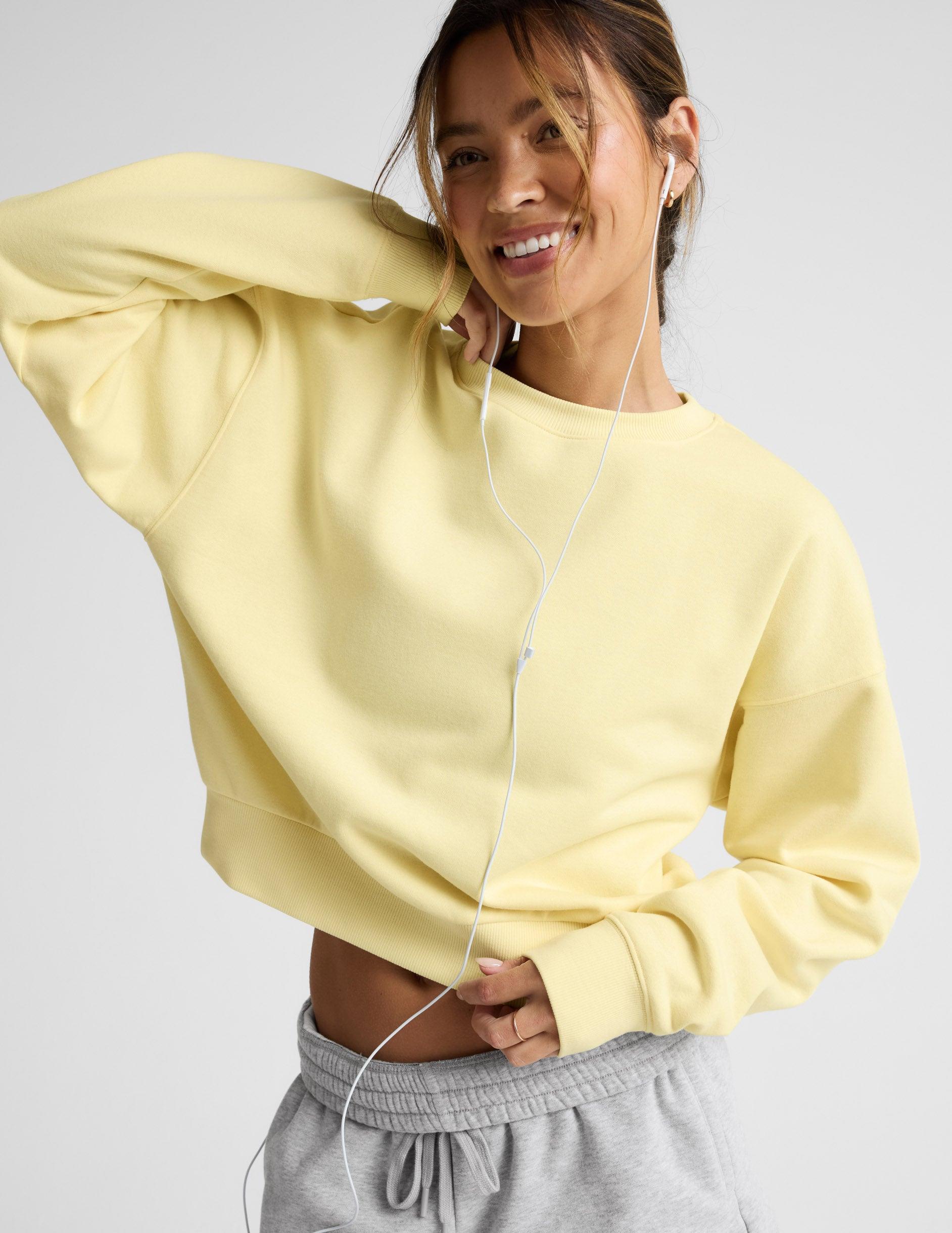 LuxeFleece Crewneck Sweatshirt Product Image