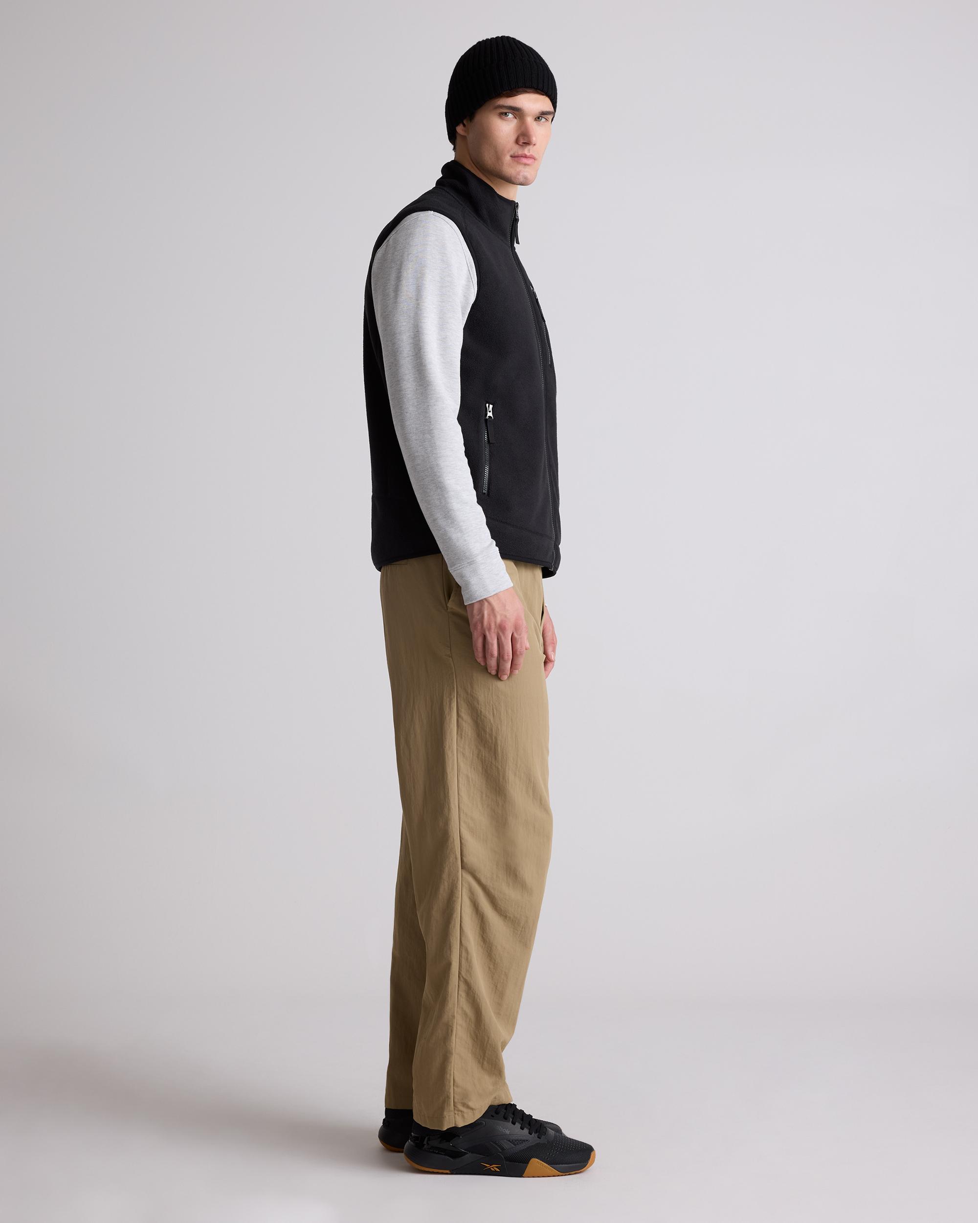 Quince | Men's Polar Fleece Full-Zip Vest Recycled Polyester Product Image