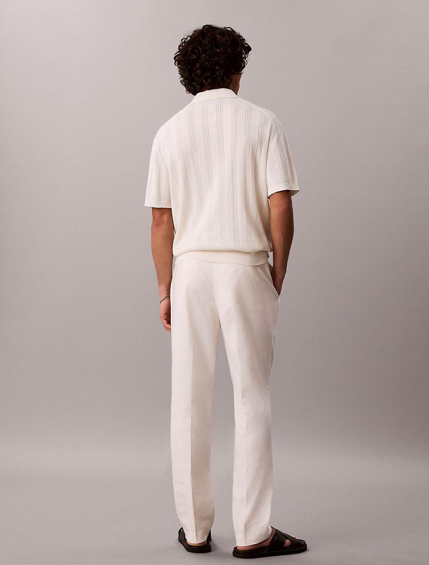 Linen Blend Pants Product Image