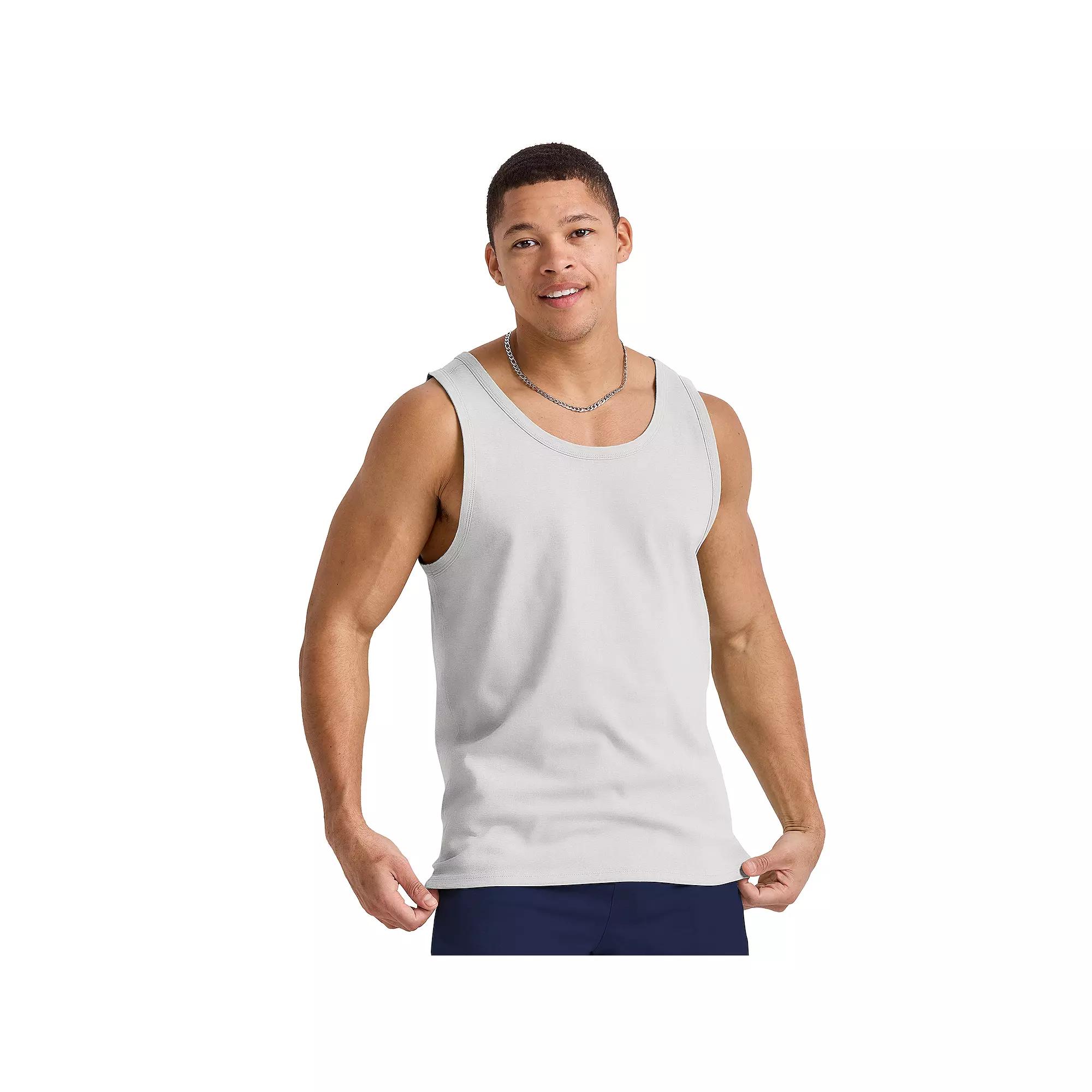 Men's Hanes Originals Tri-blend Tank Top,  Product Image