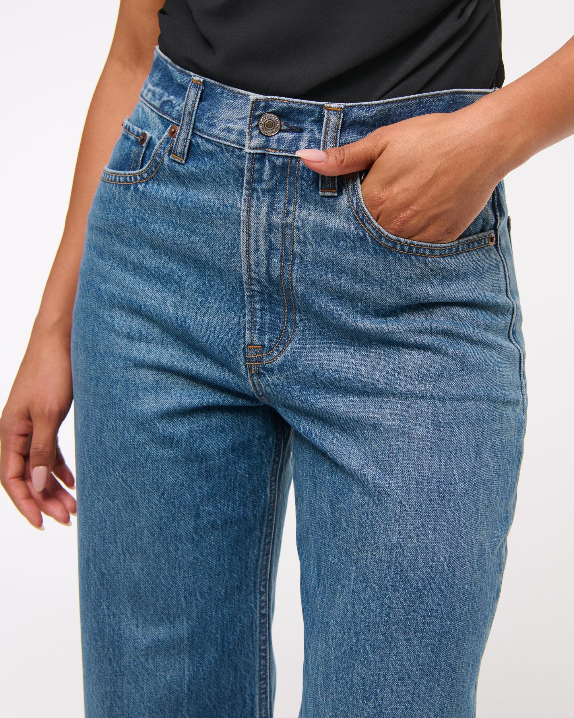 High Rise Loose Jean Product Image