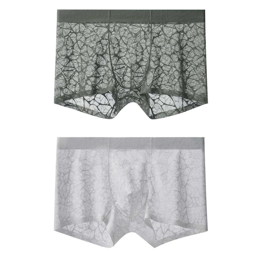 Lace Boxer Brief / Set Product Image