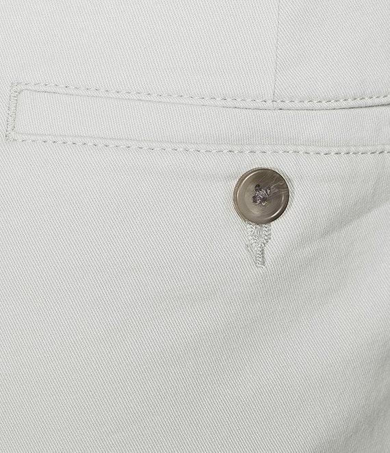 Roundtree & Yorke The Cloud Collection 8#double; Flat-Front Tech Pocket Washed Chino Shorts Product Image