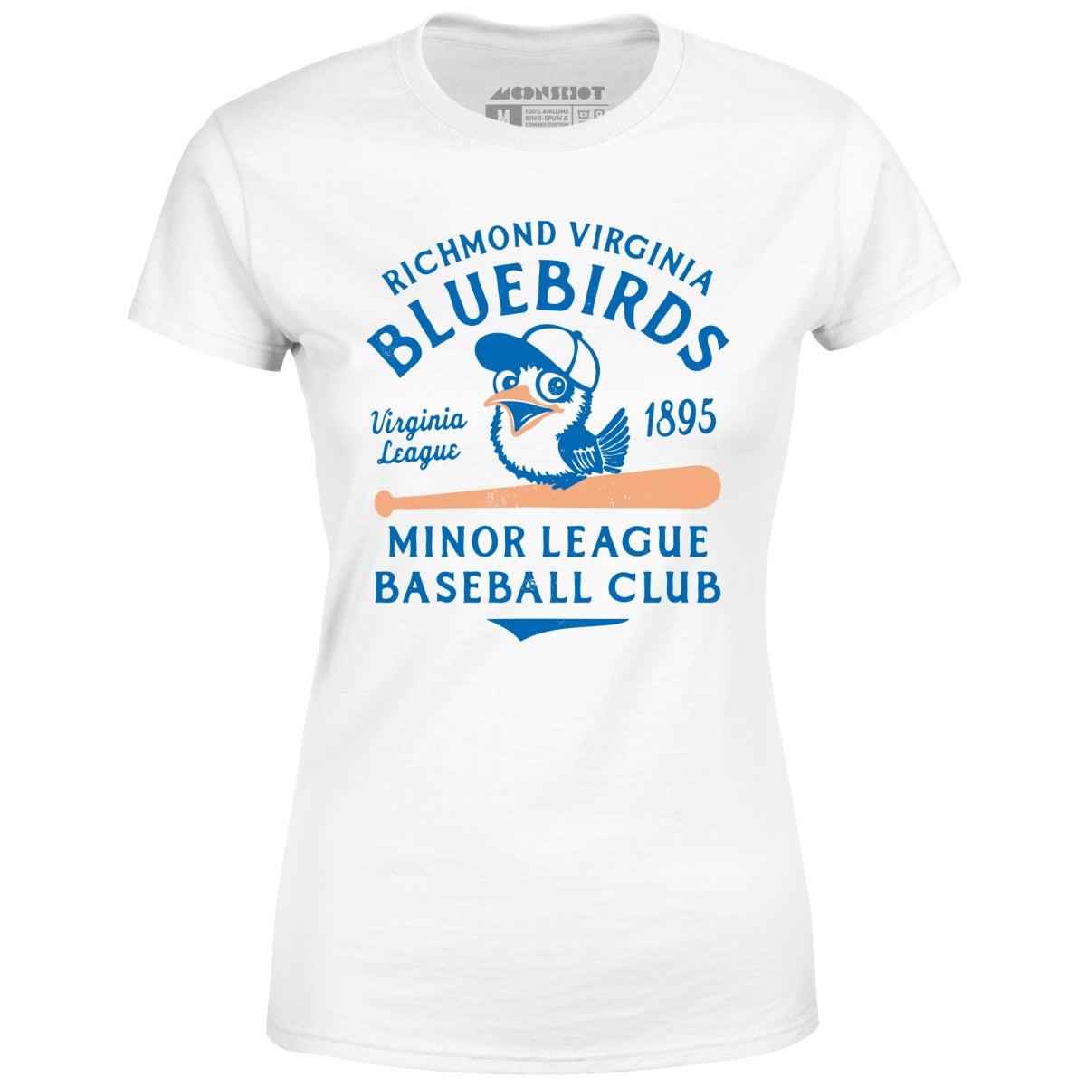 Richmond Bluebirds - Virginia - Vintage Defunct Baseball Teams - Women's T-Shirt Female Product Image
