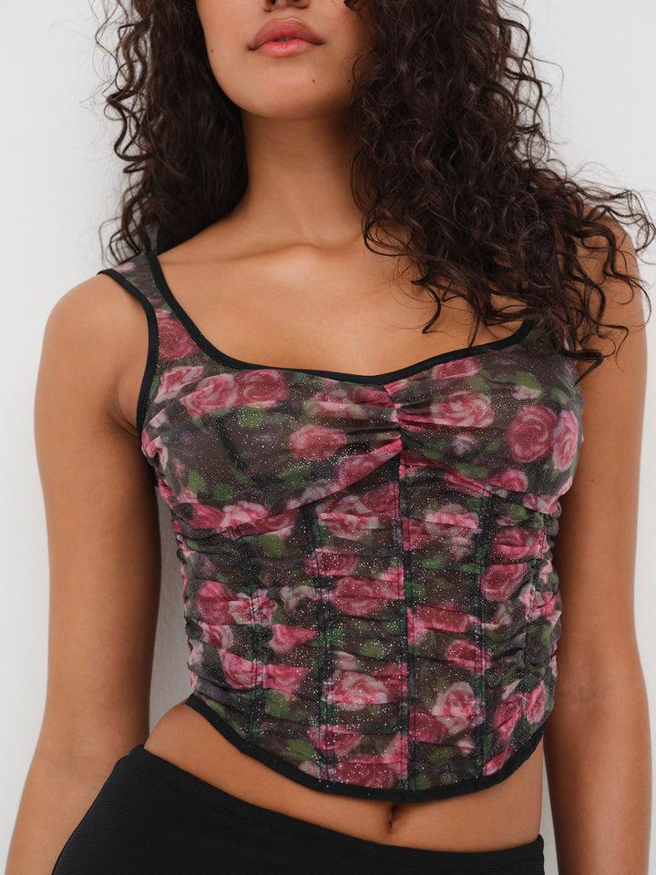 Ciara Bustier — Black Product Image