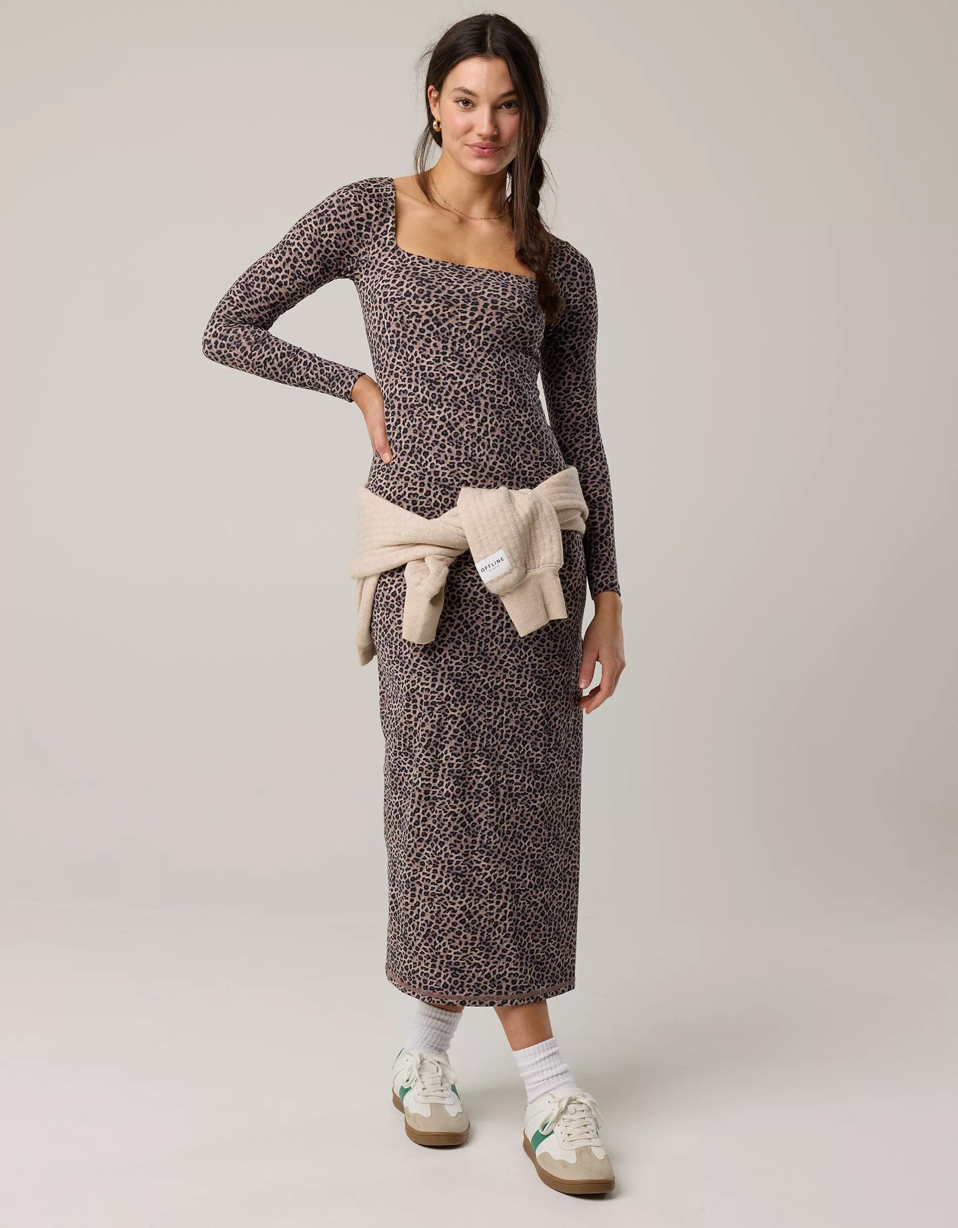 OFFLINE By Aerie Real Me XTRA Night Out Maxi Dress Product Image