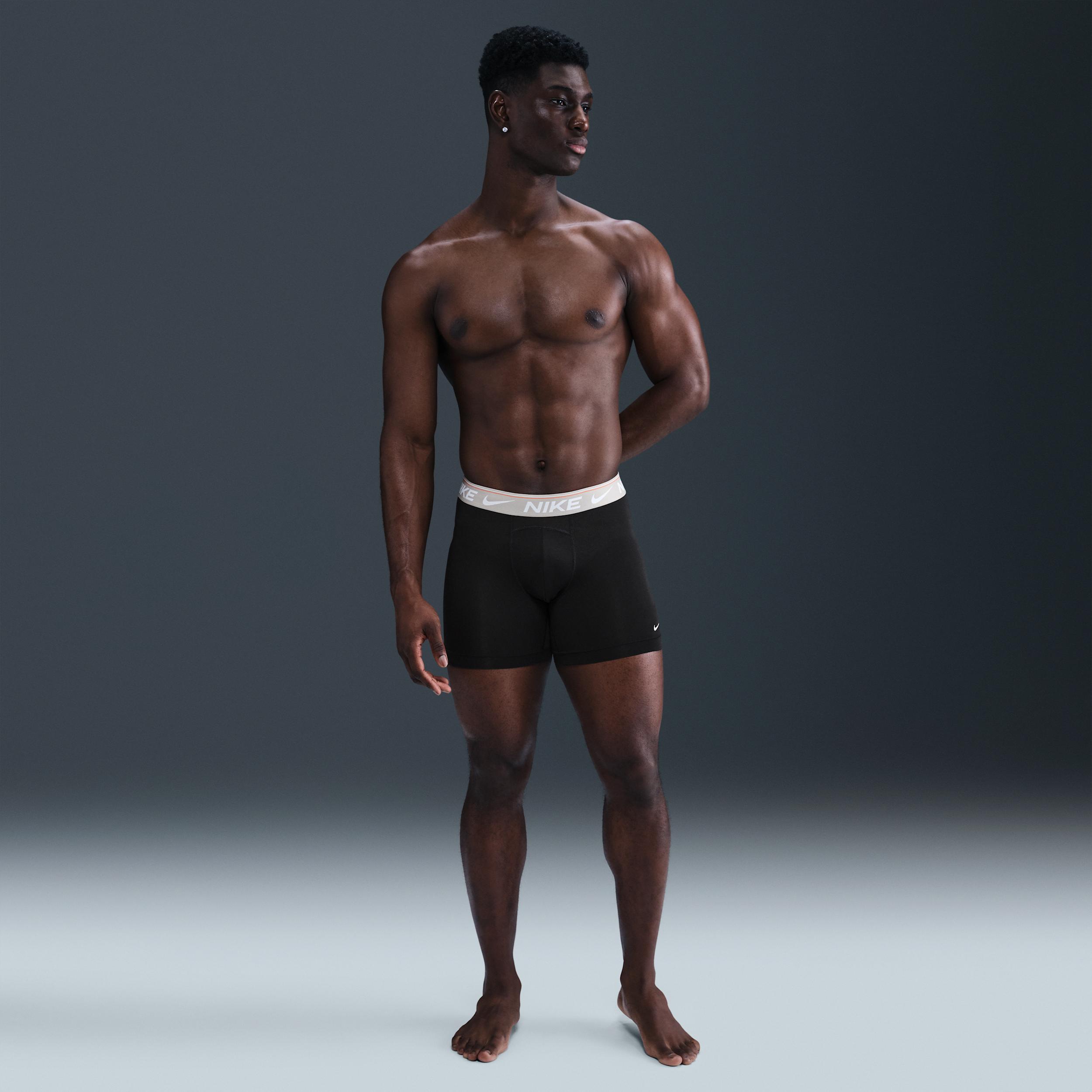 Nike Mens Dri-FIT Ultra Comfort Boxer Briefs (3-Pack) | KE1257-010 Product Image