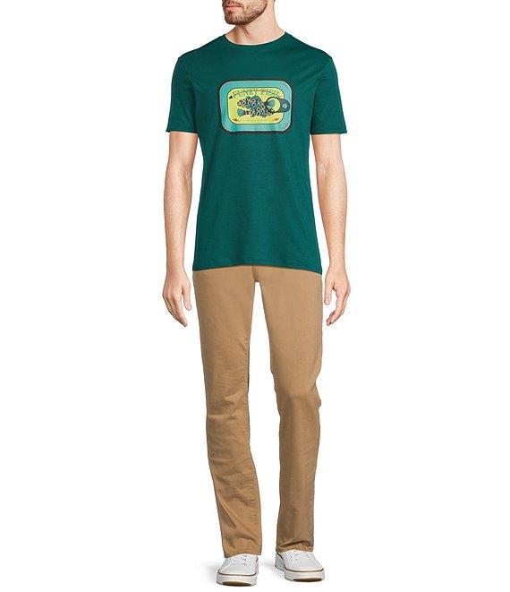 Murano Shape of Water Collection Slim Fit Short Sleeve Graphic Screen Print T-Shirt Product Image