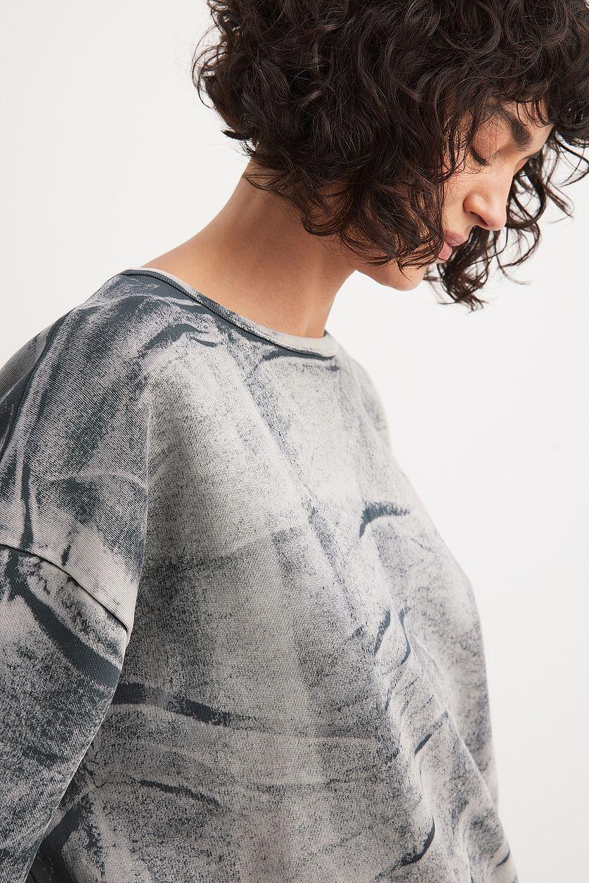 Acid Wash Sweatshirt Product Image