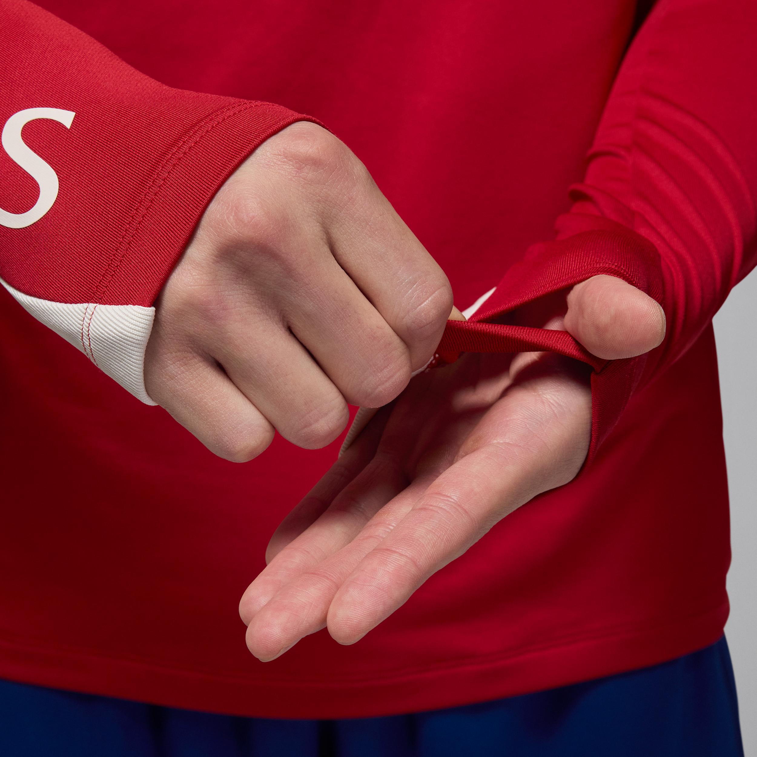 Nike Men's Paris Saint-Germain Strike Fourth Jordan Dri-FIT Soccer Knit Drill Top Product Image