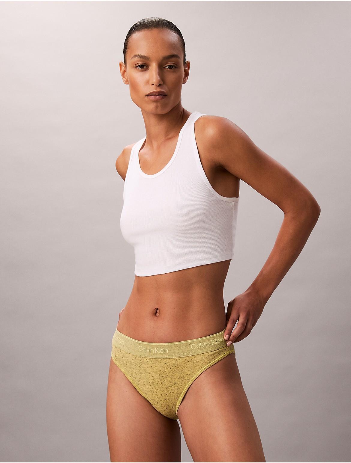 Calvin Klein Womens Icon Cotton Stretch Tanga - Open Beige Product Image