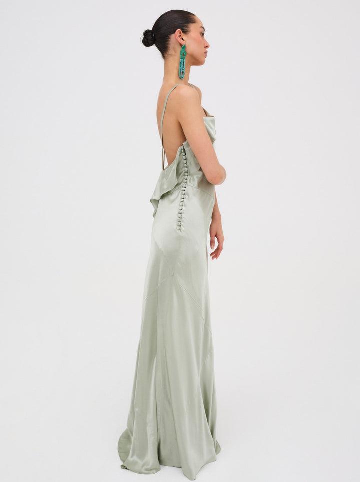 Jewel Maxi Dress — Green Product Image