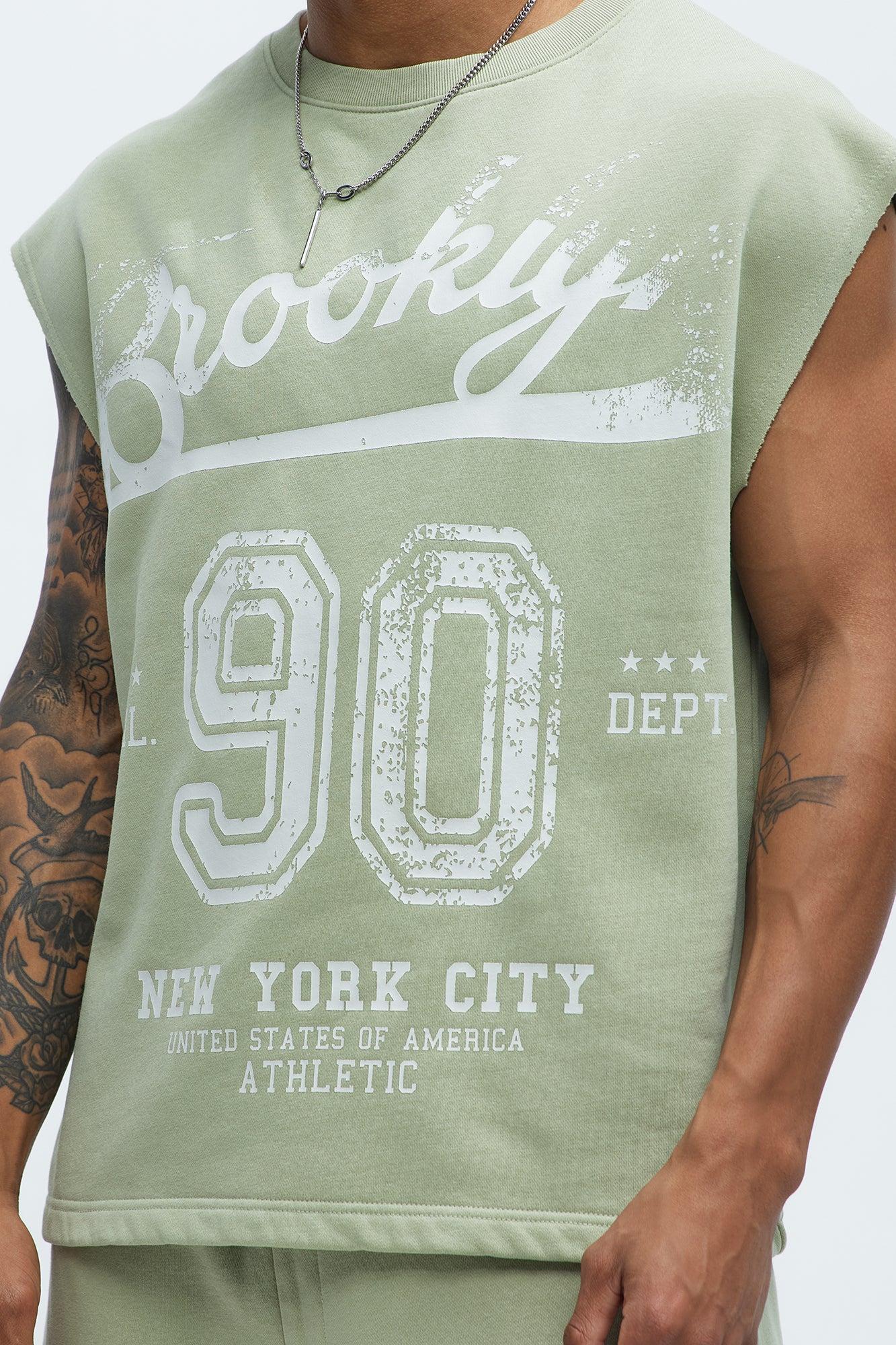 90s Muscle Tee - Green Product Image