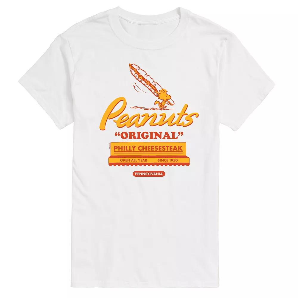 Big & Tall Peanuts Philly Cheesesteak Graphic Tee, Men's,  Product Image
