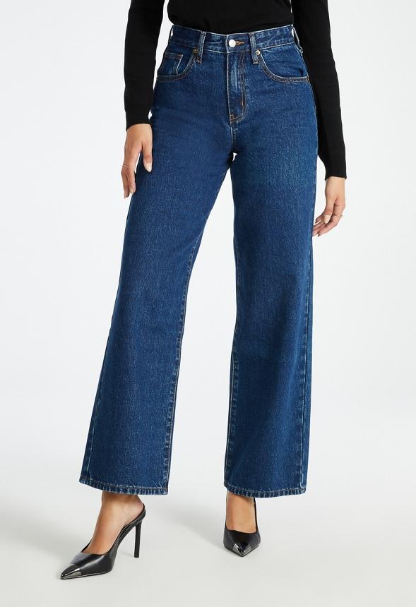 JustFab Margaux Platform Loafer Pump Womens Black/ White Size 8.5 Product Image