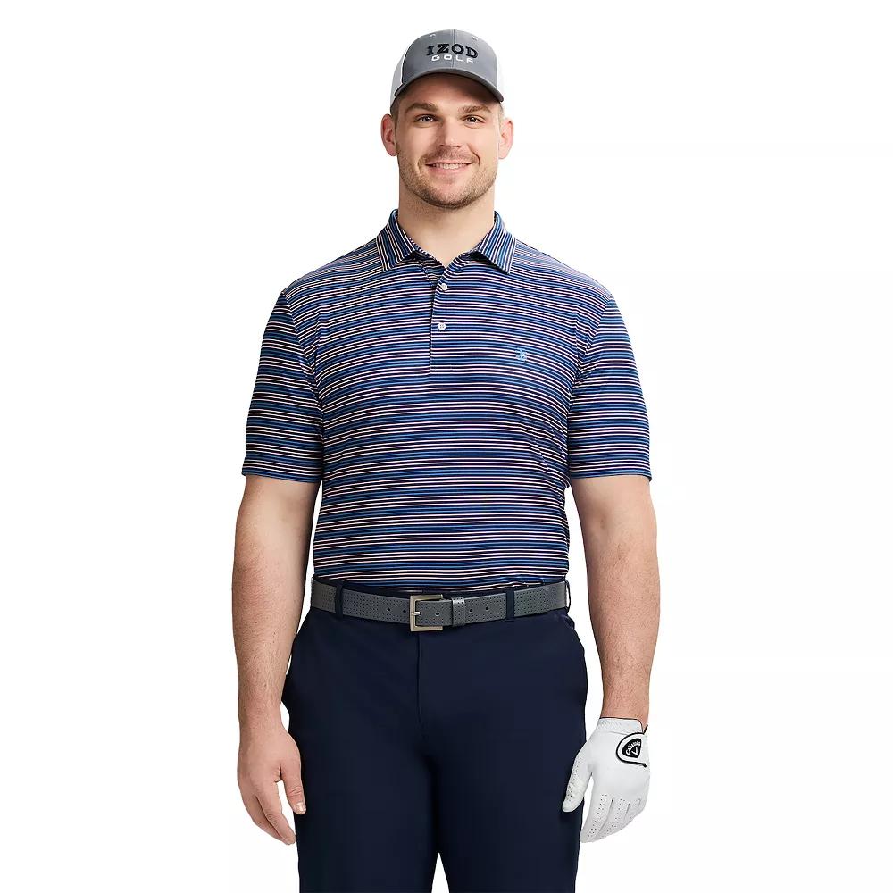 Big & Tall IZOD Swingflex Elite Golf Short Sleeve Polo Shirt, Men's,  Product Image