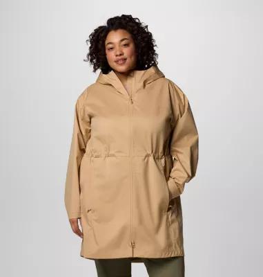 Columbia Womens Weekend Adventure II Long Shell - Plus Size- Product Image