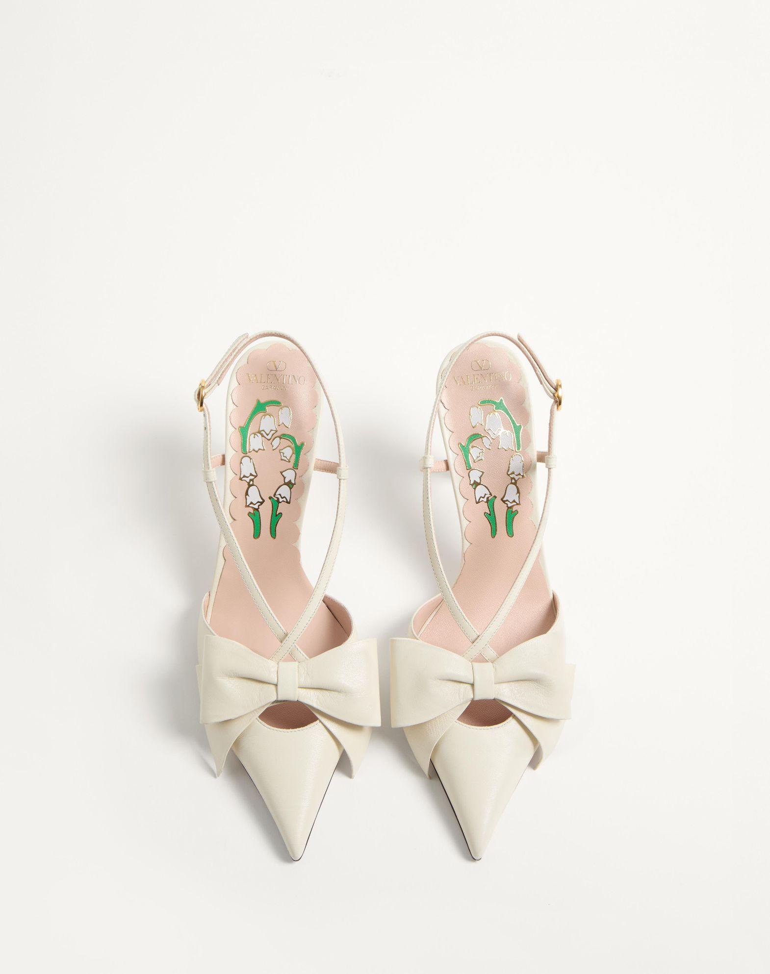 Bowow Slingback Pumps In Kidskin 85Mm Product Image