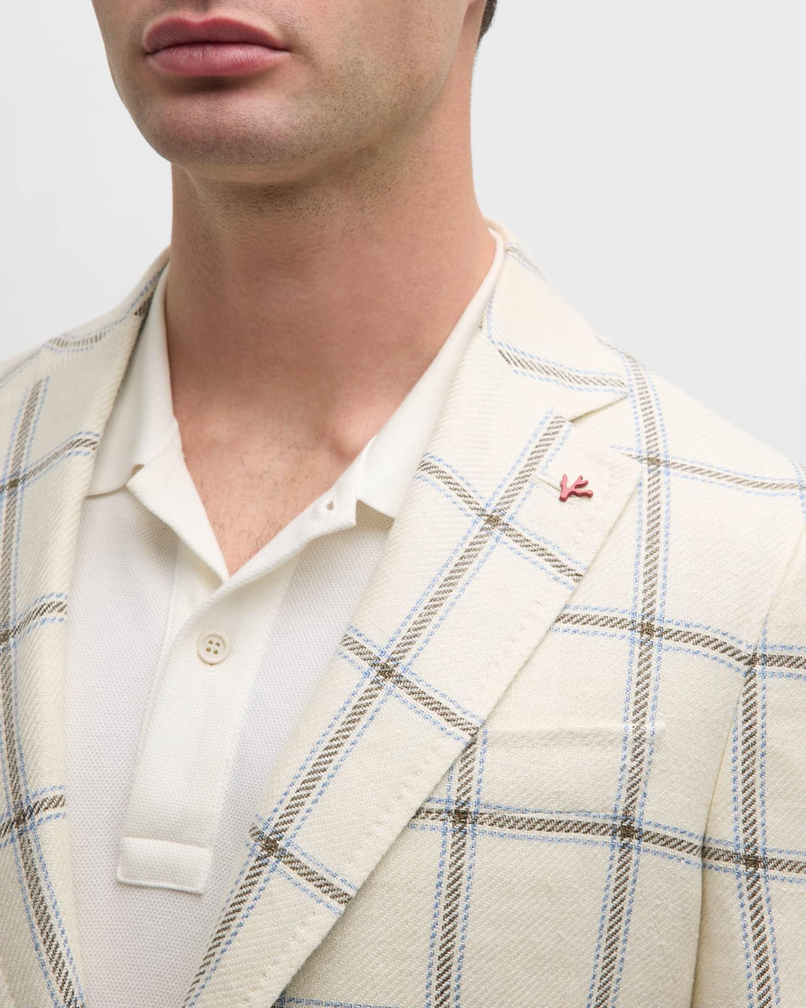 Men's Windowpane Sport Coat Product Image