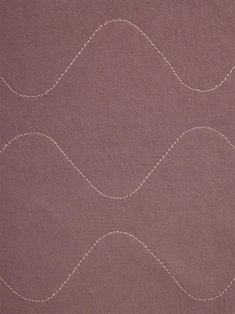 WOMEN'S SHORT SLEEVE QUILTED SWEATSHIRT Product Image