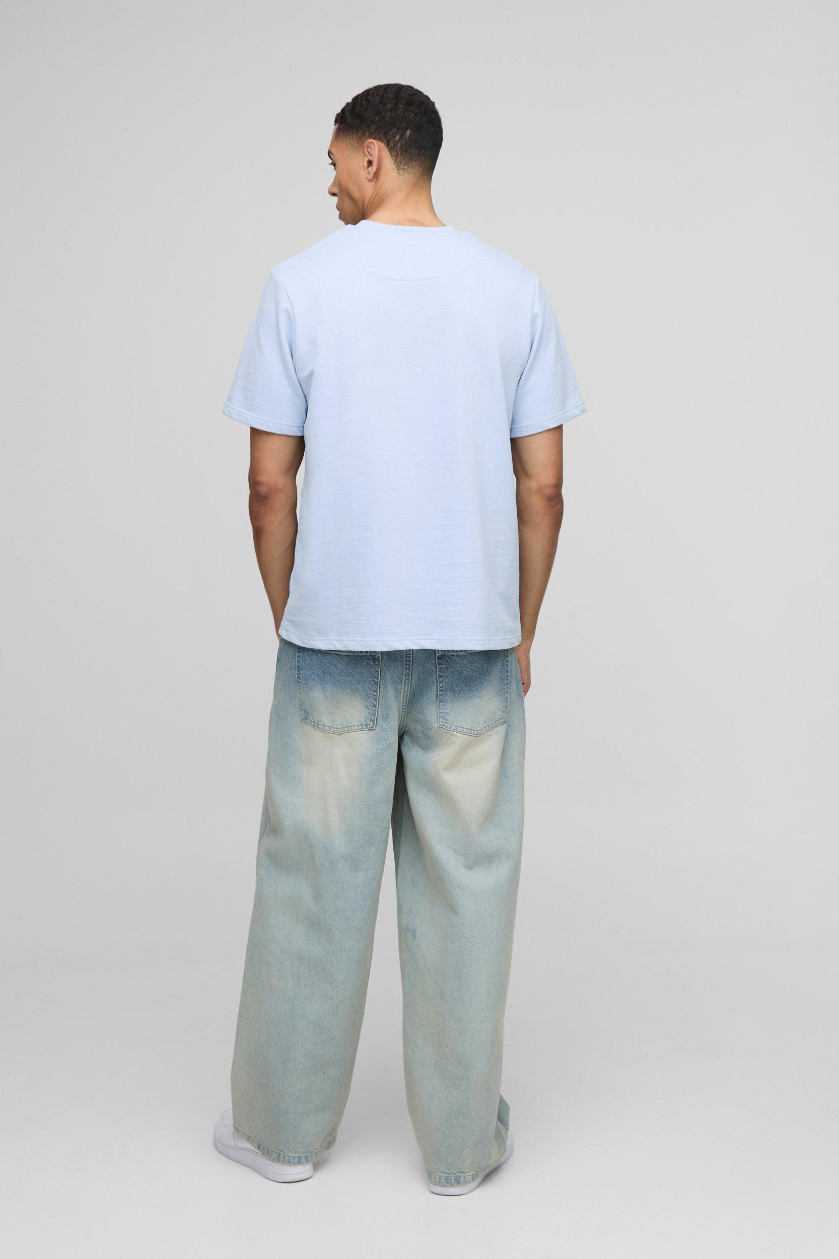 Regular Fit Heavyweight T-Shirt | boohooMAN USA Product Image