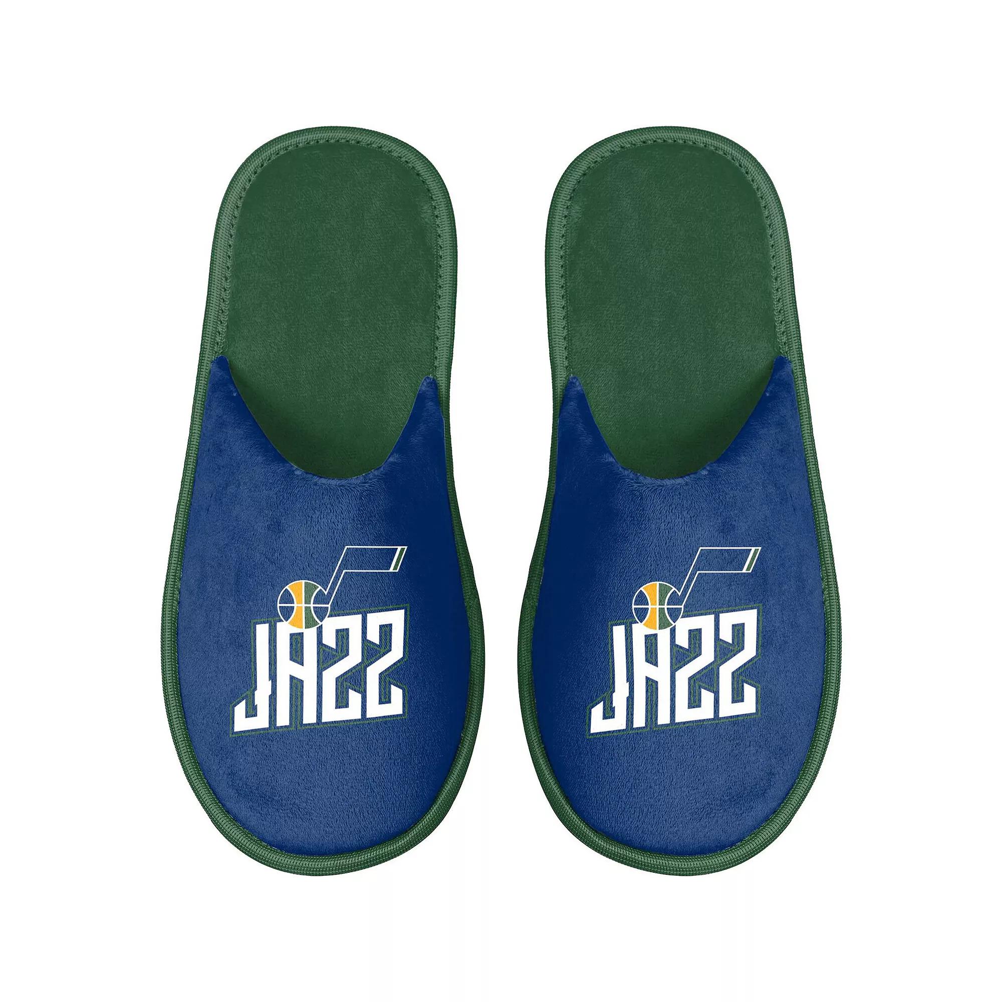 Men's FOCO Utah Jazz Scuff Slide Slippers,  Product Image