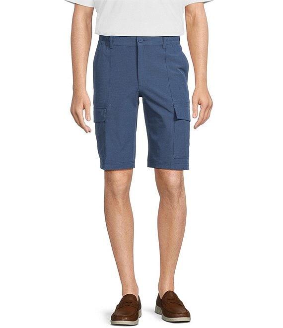 Roundtree & Yorke Classic Fit 11#double; Inseam Cargo Shorts Product Image