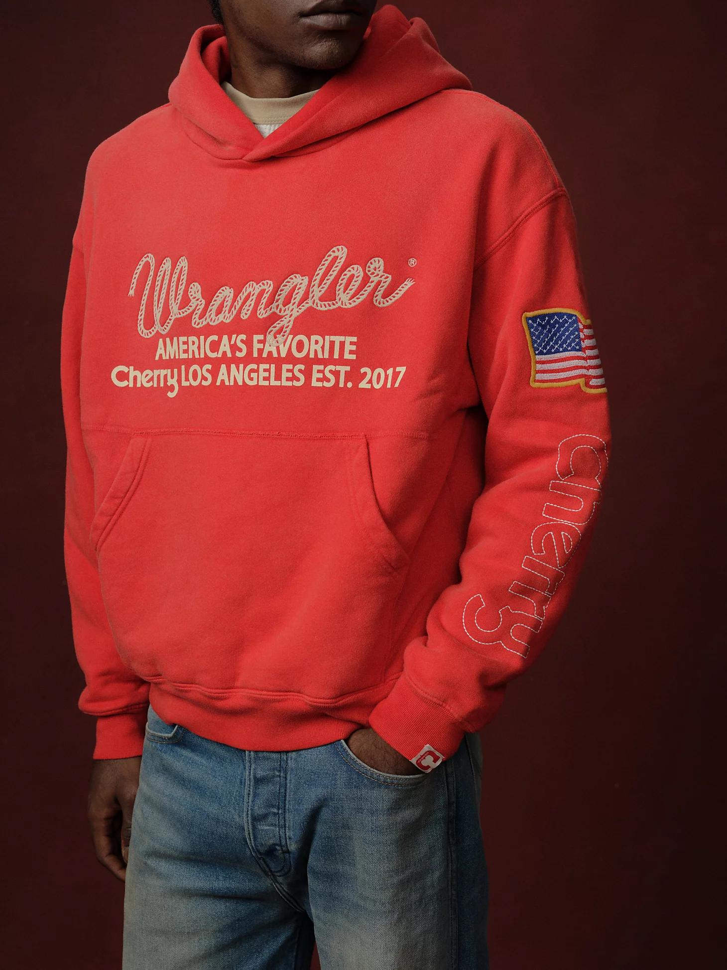Wrangler x Cherry America's Favorite Hoodie | Men's SHIRTS | Wrangler® Product Image