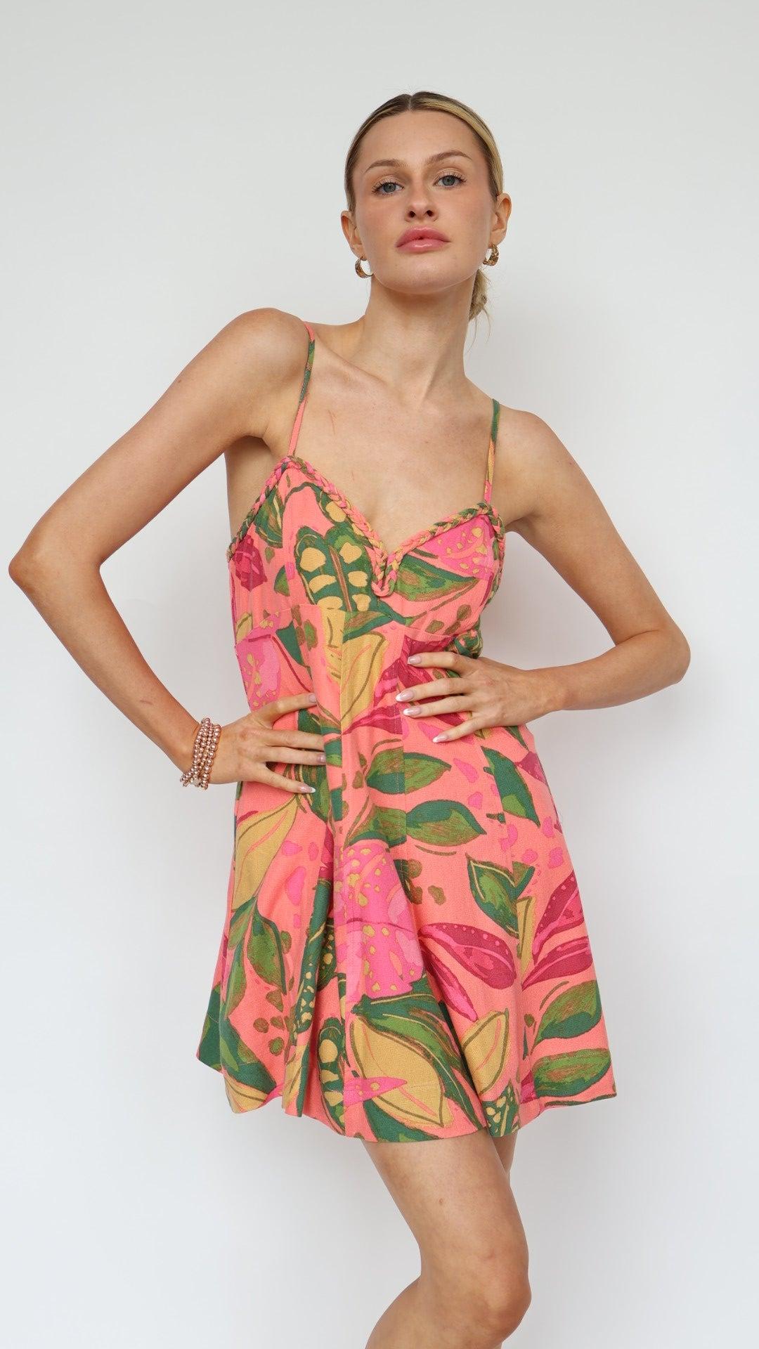 Pink Rio Mini Dress Product Image