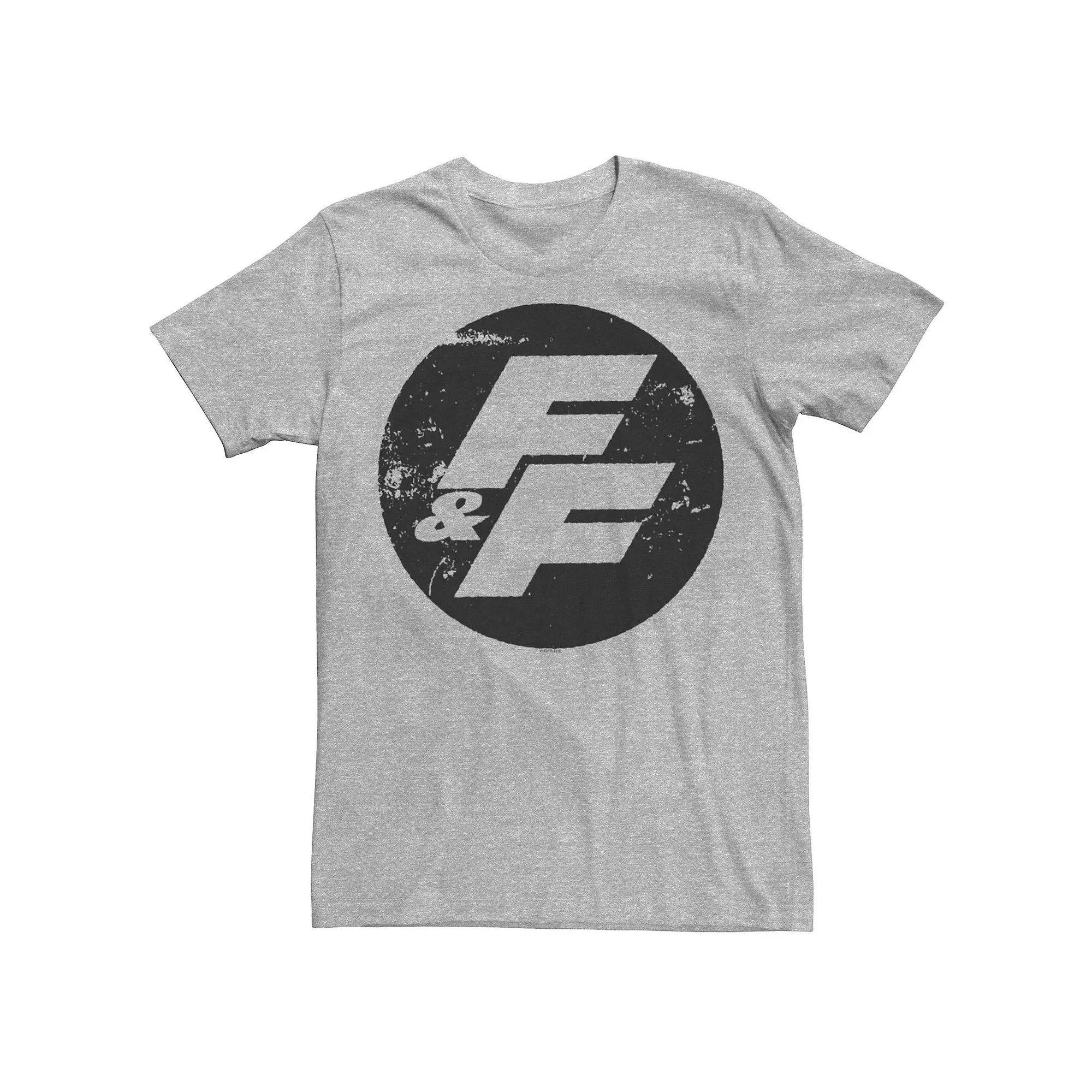 Men's Fast & Furious Distressed Circle Logo Graphic Tee,  Product Image