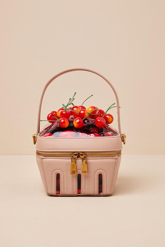 Mon Cherry Red Multi Crossbody Bag Product Image