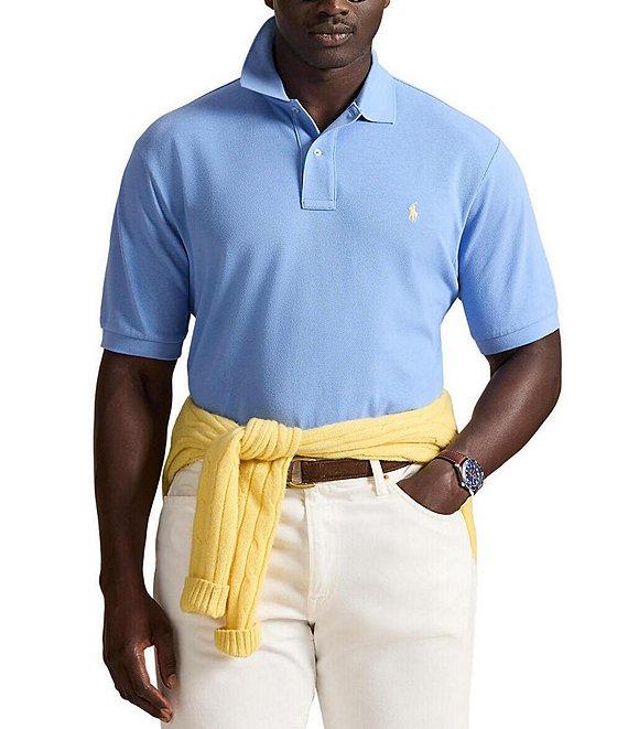 Polo Ralph Lauren Big & Tall Classic Fit Solid Cotton Mesh Polo Shirt Product Image