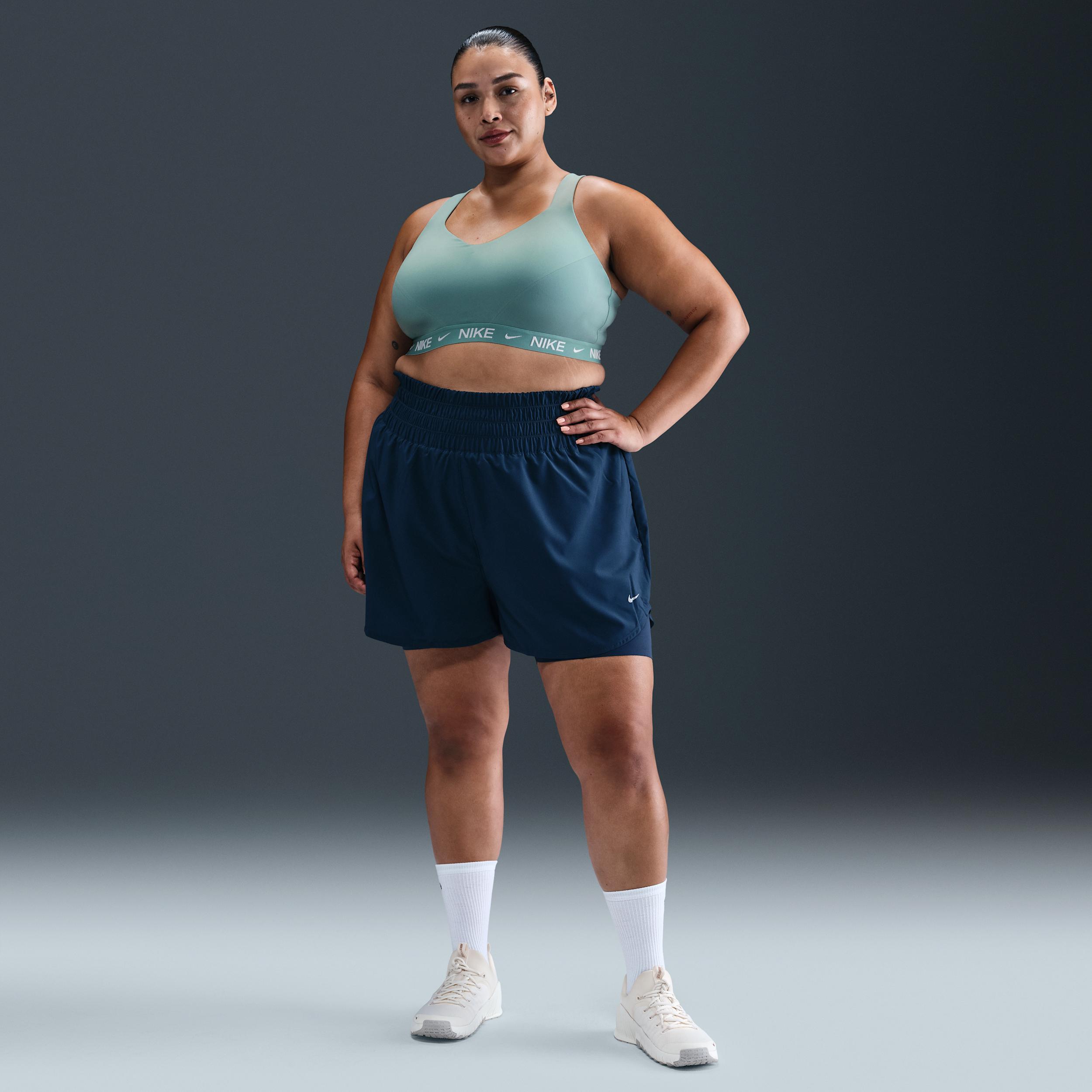Nike Indy High Support Women's Padded Adjustable Sports Bra (Plus Size) Product Image