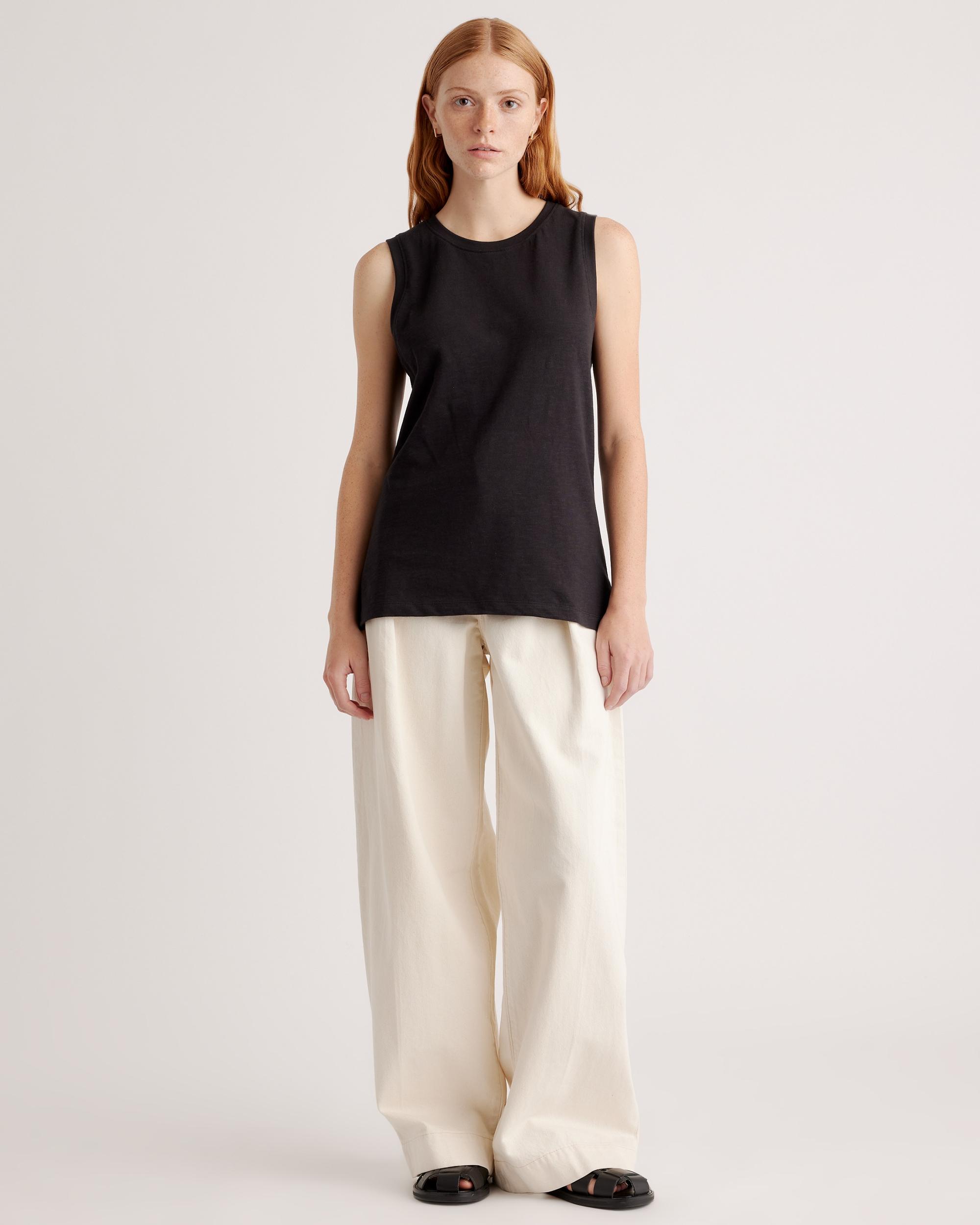 Quince | Women's Slub Tank Top Organic Cotton Product Image