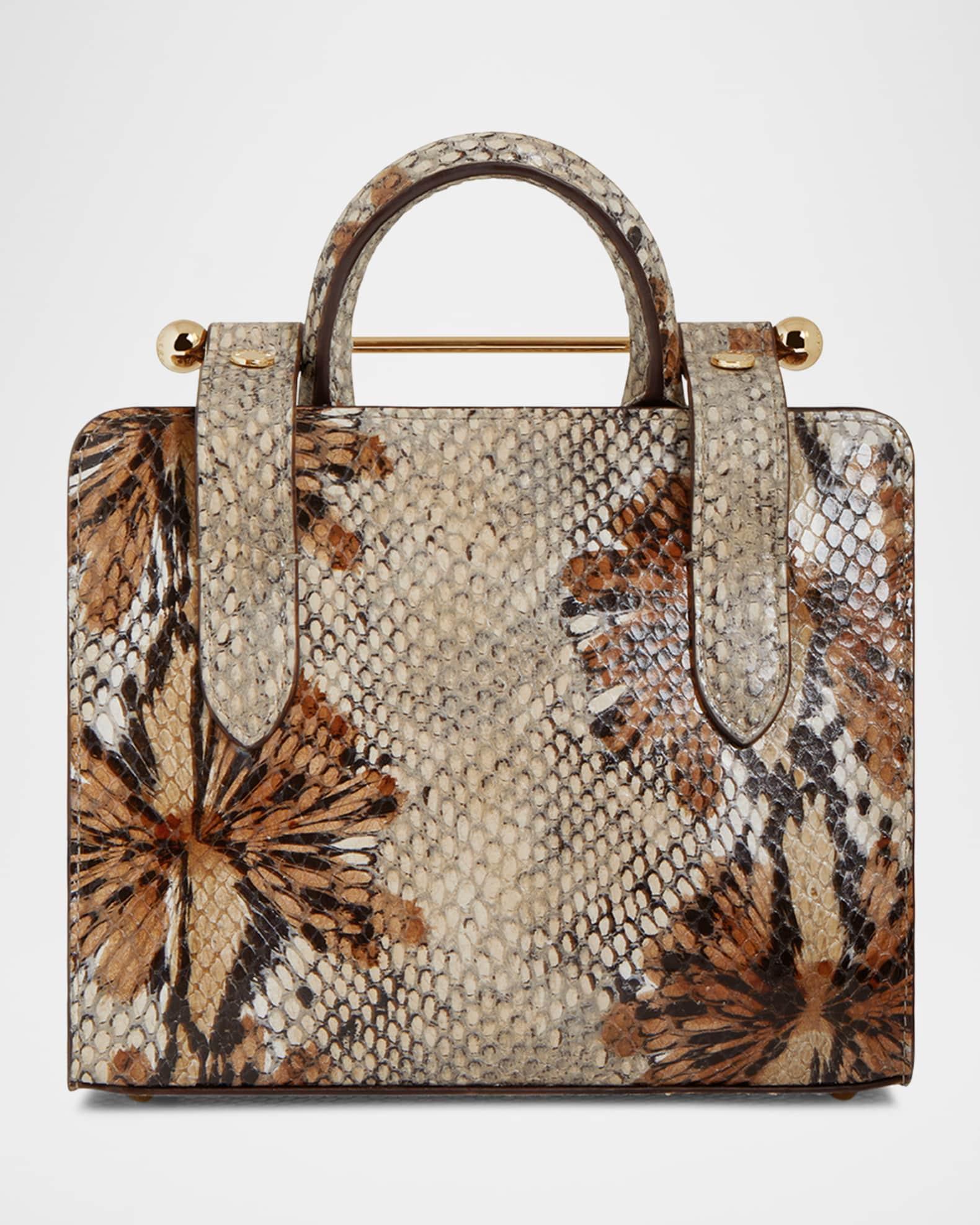 Nano Snake-Effect Leather Crossbody Bag Product Image