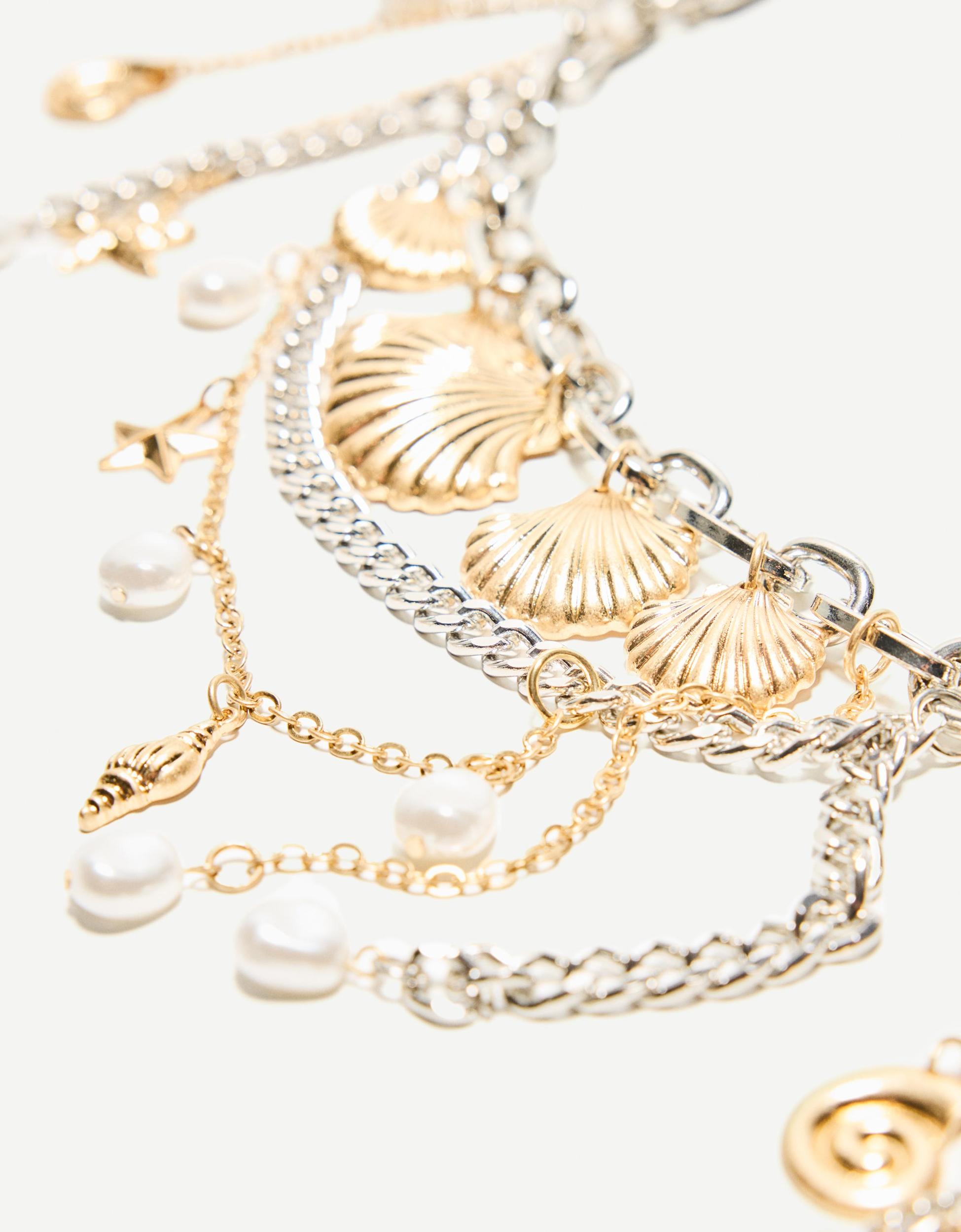 Chain belt with sea details Product Image