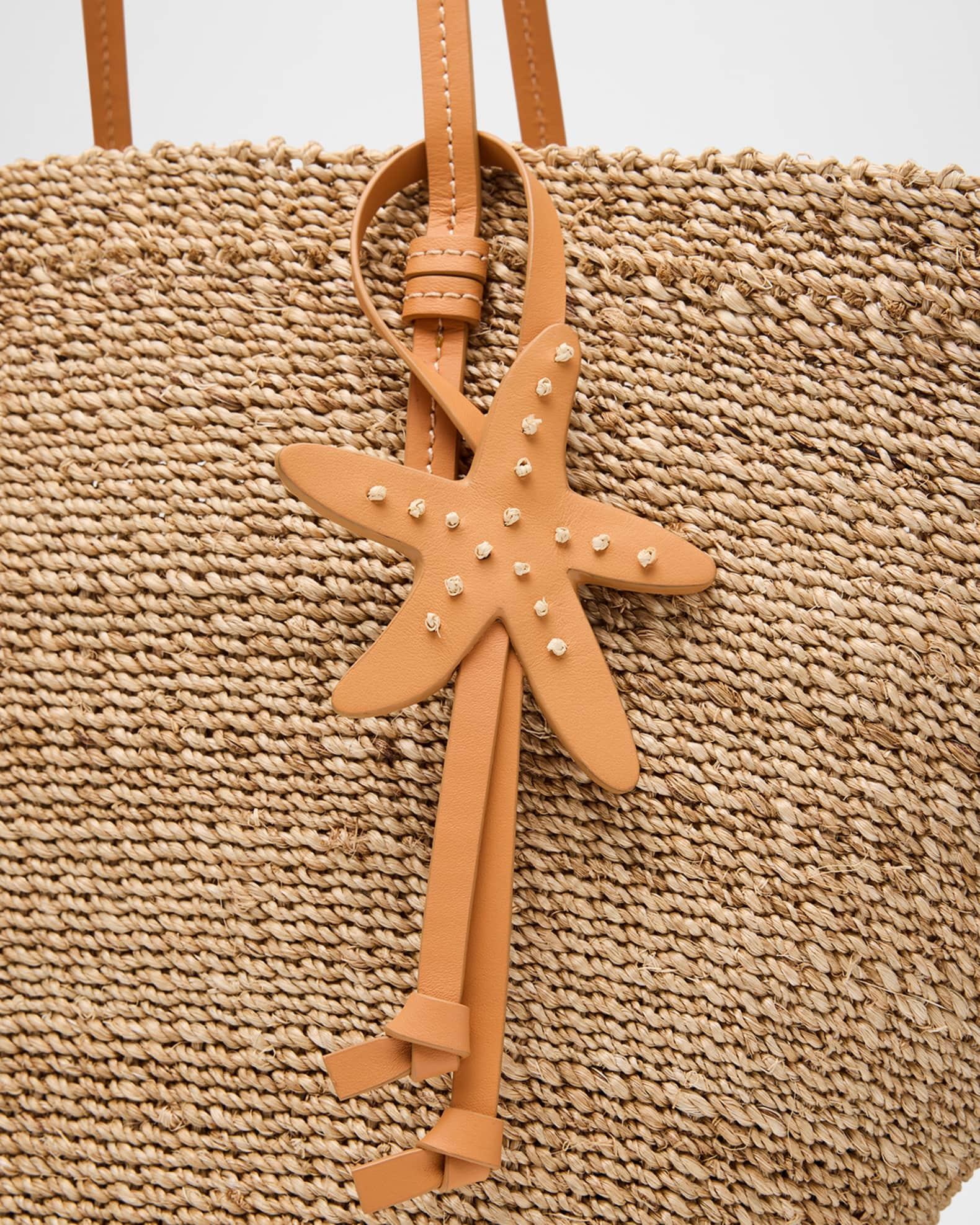 The Charm Crochet Straw Tote Bag Product Image