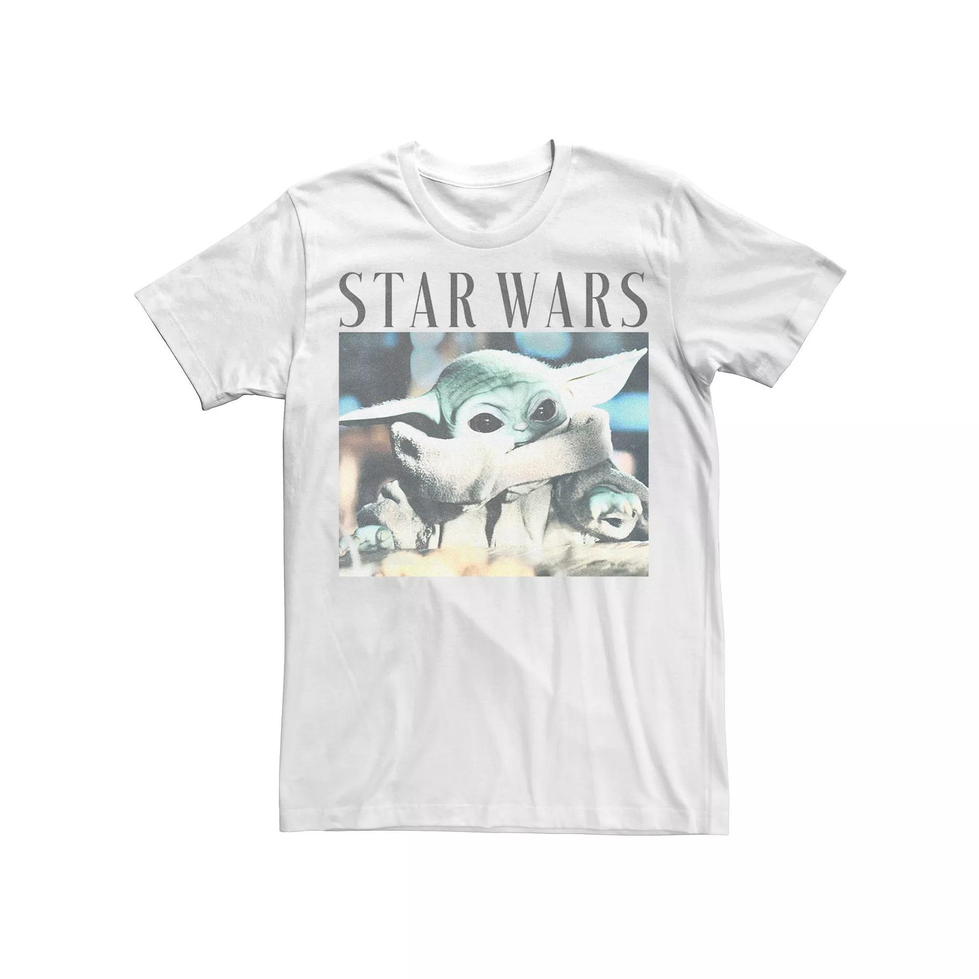 Men's Star Wars The Mandalorioan Sunlight Grogu Poster Tee,  Product Image