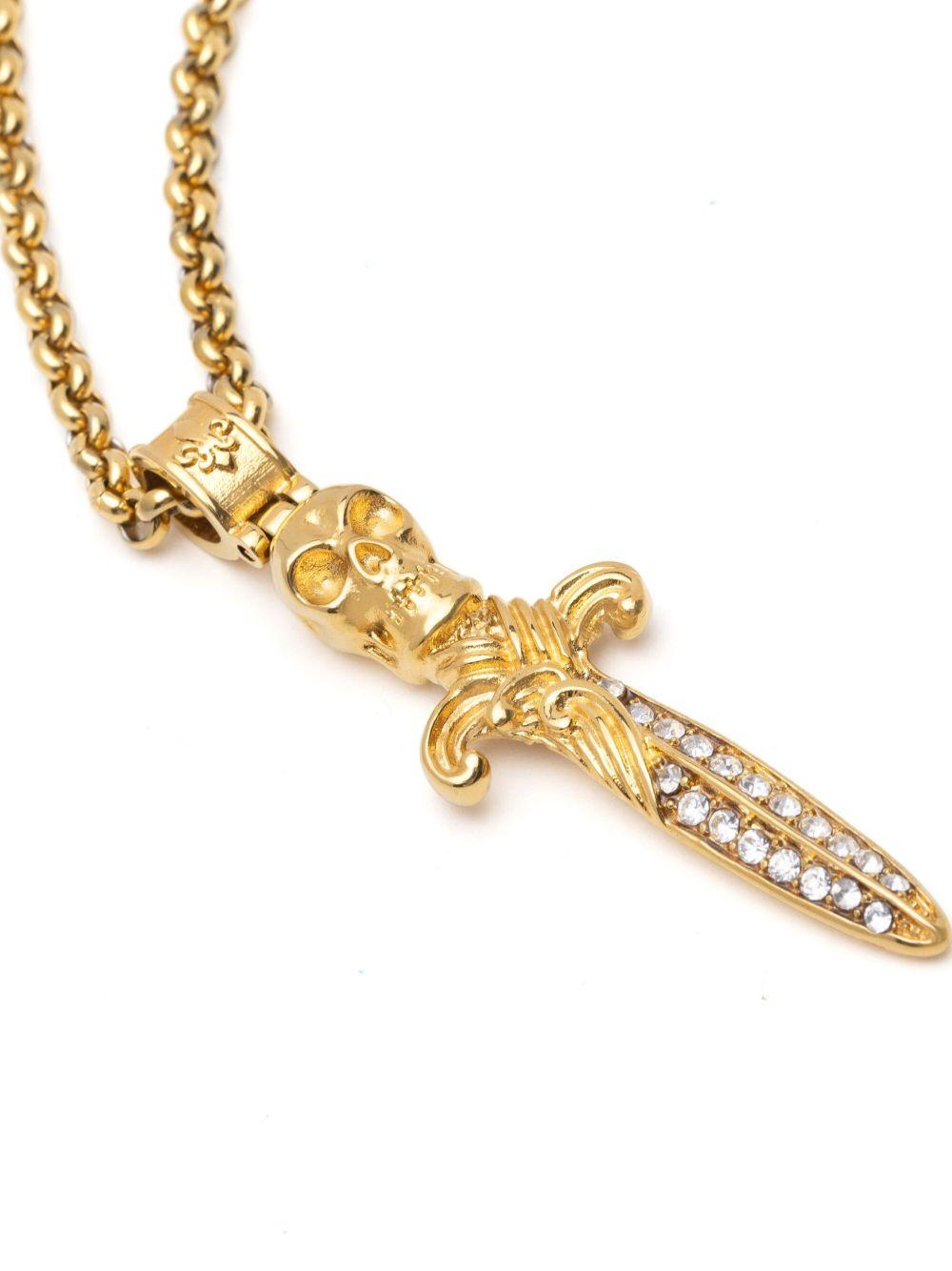 Skull Sword pendant necklace Product Image