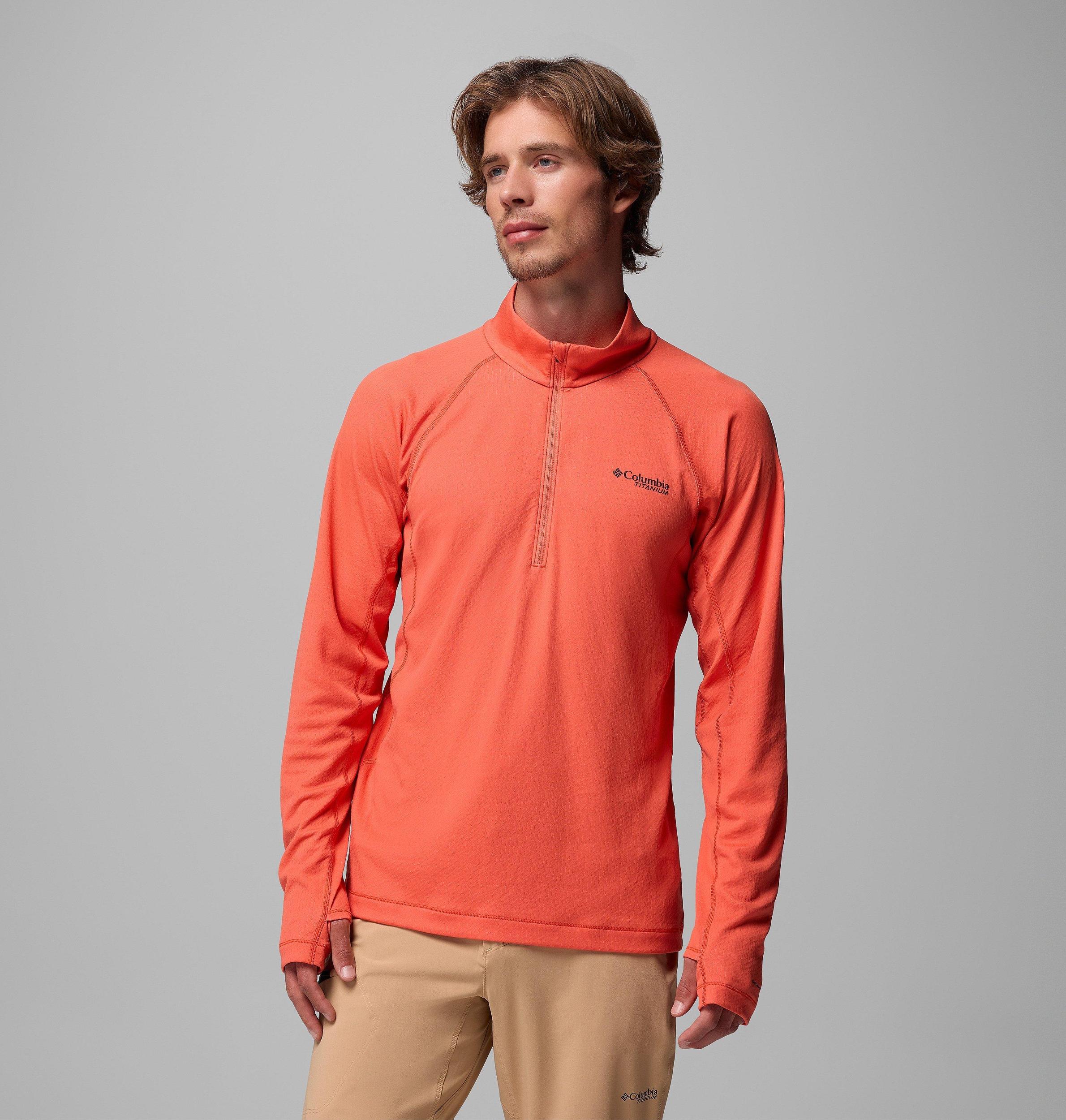Columbia Mens DriVenture Half Zip Shirt - Tall- Product Image