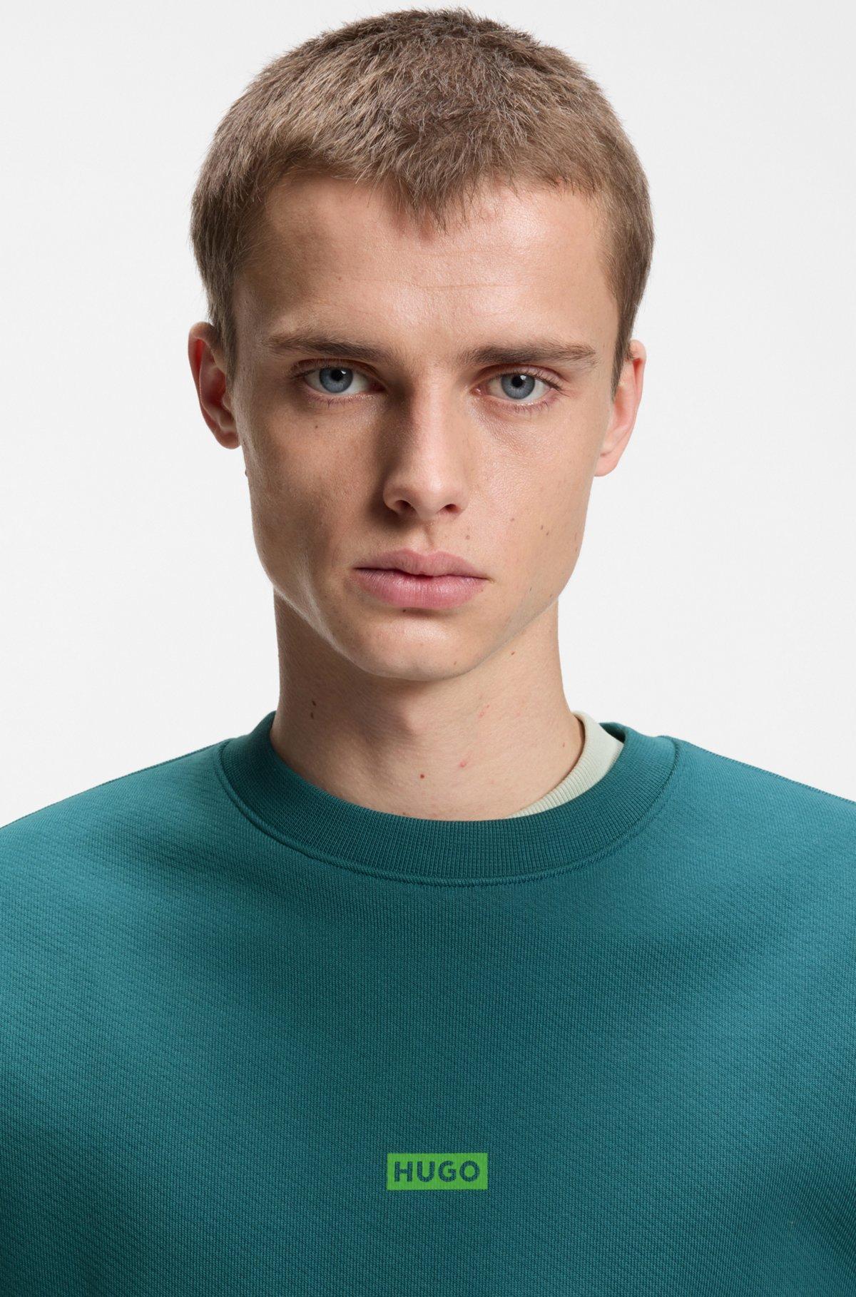 Logo-print sweatshirt in cotton terry Product Image